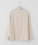 LVIR/ルヴィエール VELVET SATIN TURTLENECK BLOUSE
