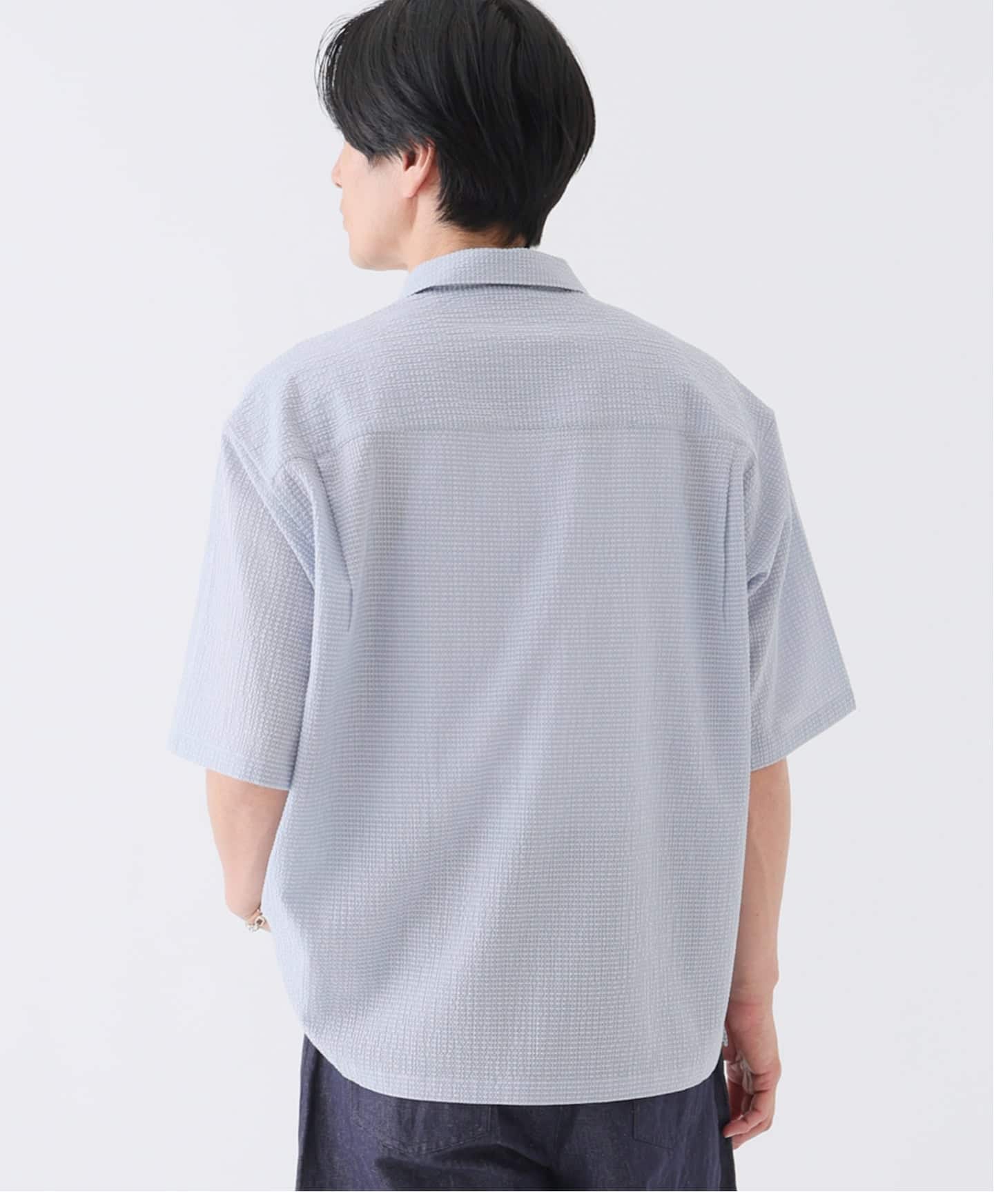 3D メッシュ ショート 5S シャツ（シャツ／ブラウス）｜EDIFICE