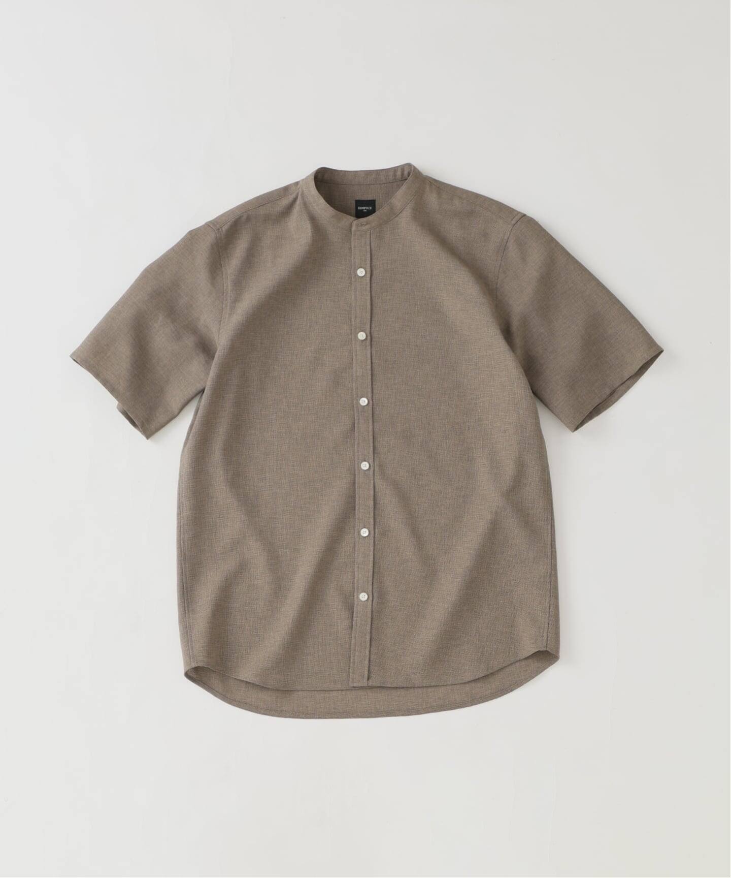 EVALET メッシュ バンドカラー シャツ（シャツ／ブラウス）｜EDIFICE