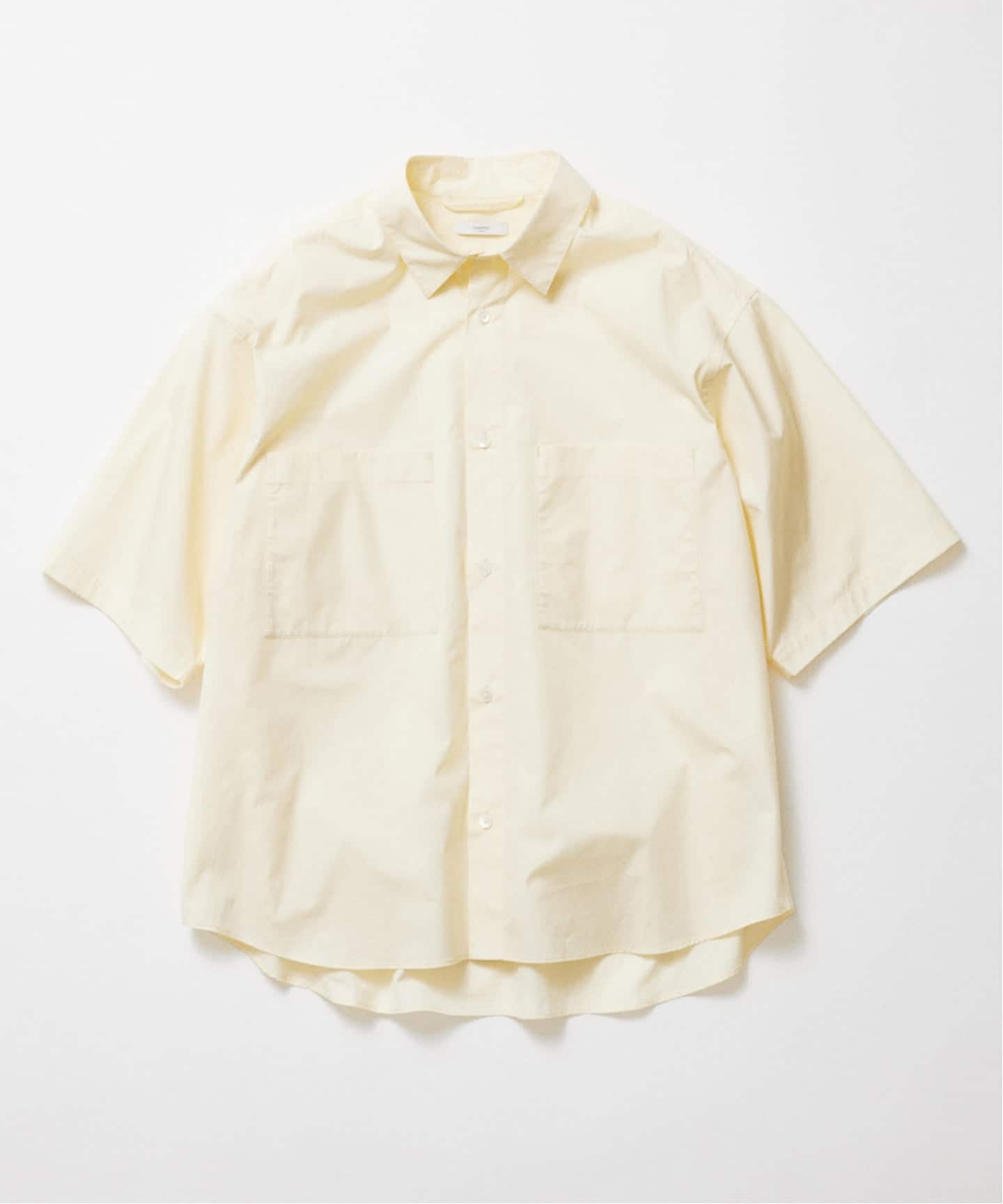 タイプライター ビッグシルエット ハーフスリーブシャツ（シャツ