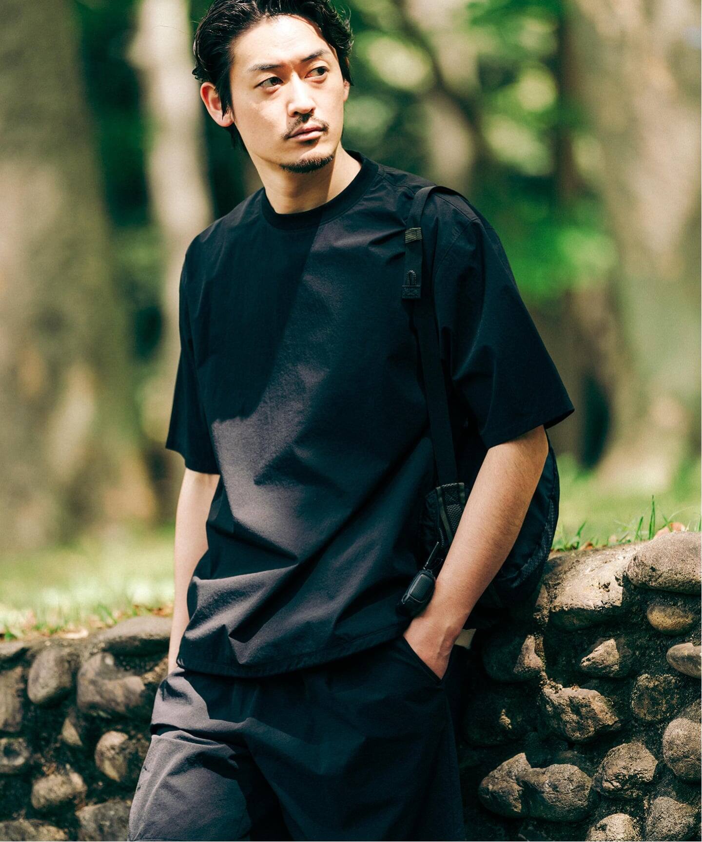 BE:FIRST ツアーTシャツ チャコールグレー Sサイズ EDIFICE ALL-DAY SETUPシリーズ】2点セット プルオーバー Tシャツ