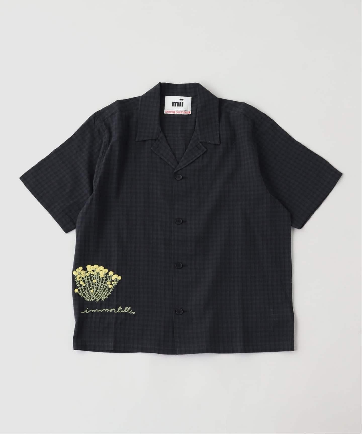 mii (ミイ) CHECK EMBROIDERED SHIRT（シャツ／ブラウス）｜EDIFICE