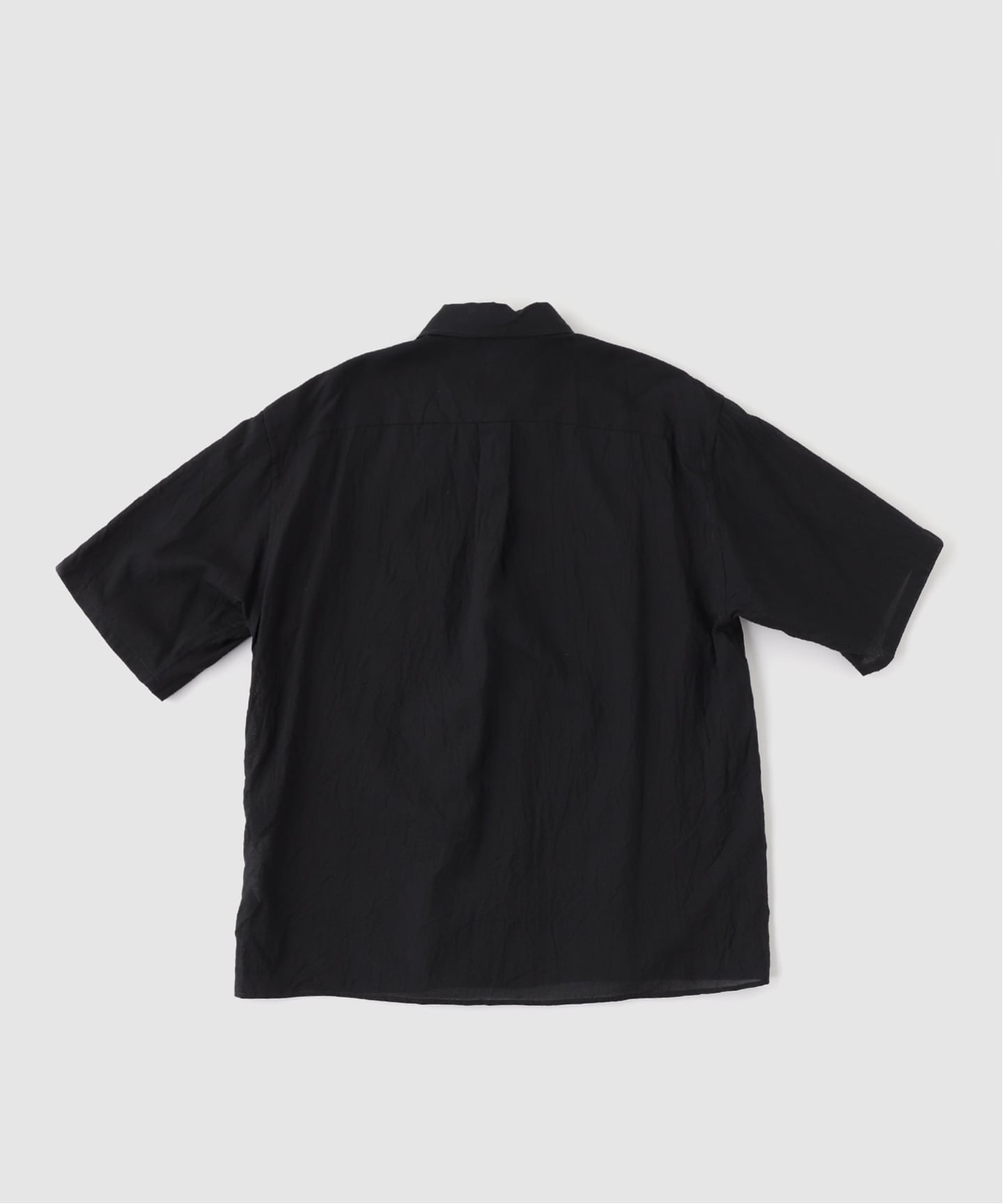 blurhms（ブラームス）Silk-Co Voile Half-Sleeve Shirt（シャツ