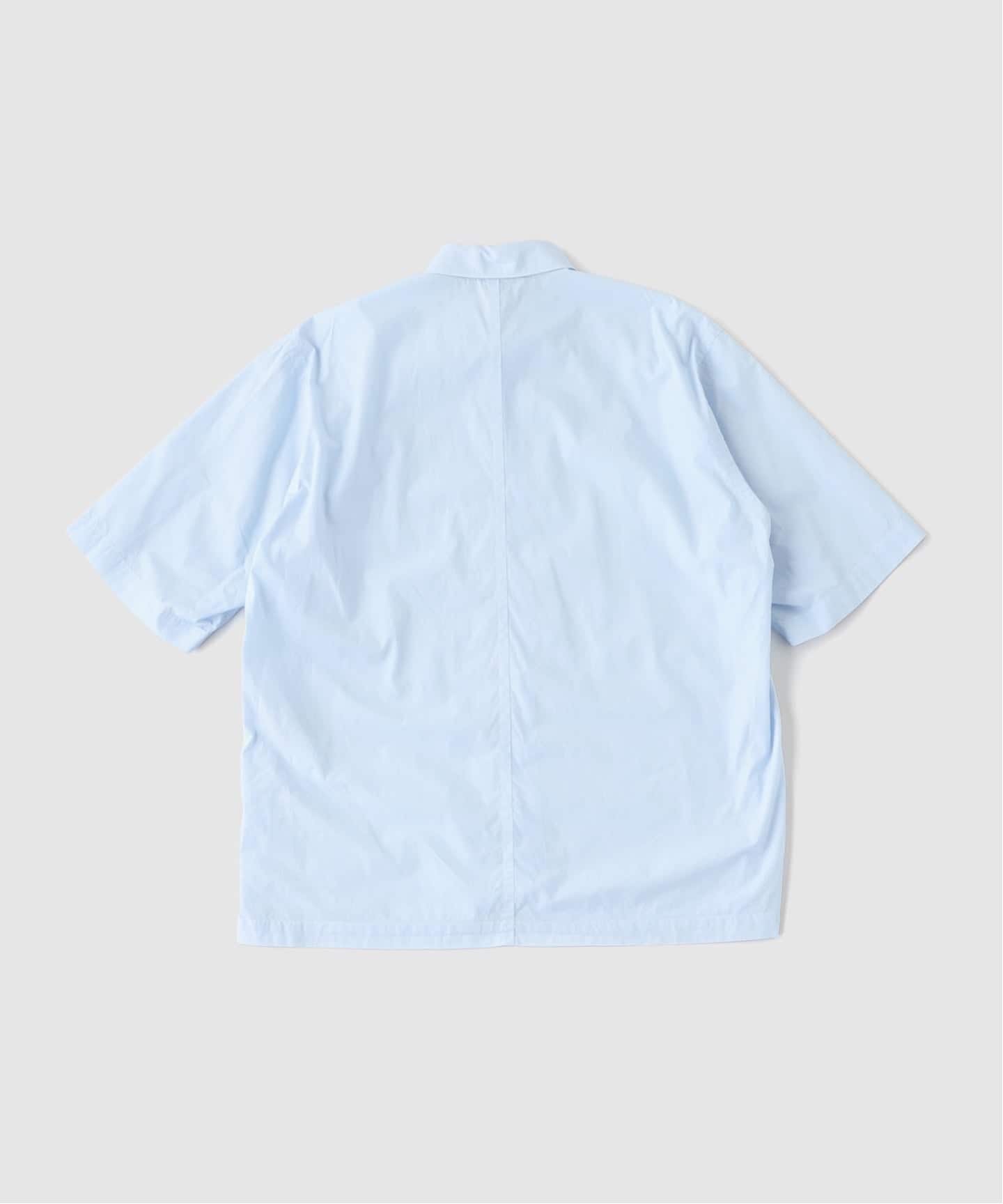 ATON（エイトン） SHRINK COTTON LAWN OVERSIZED HALF S（シャツ