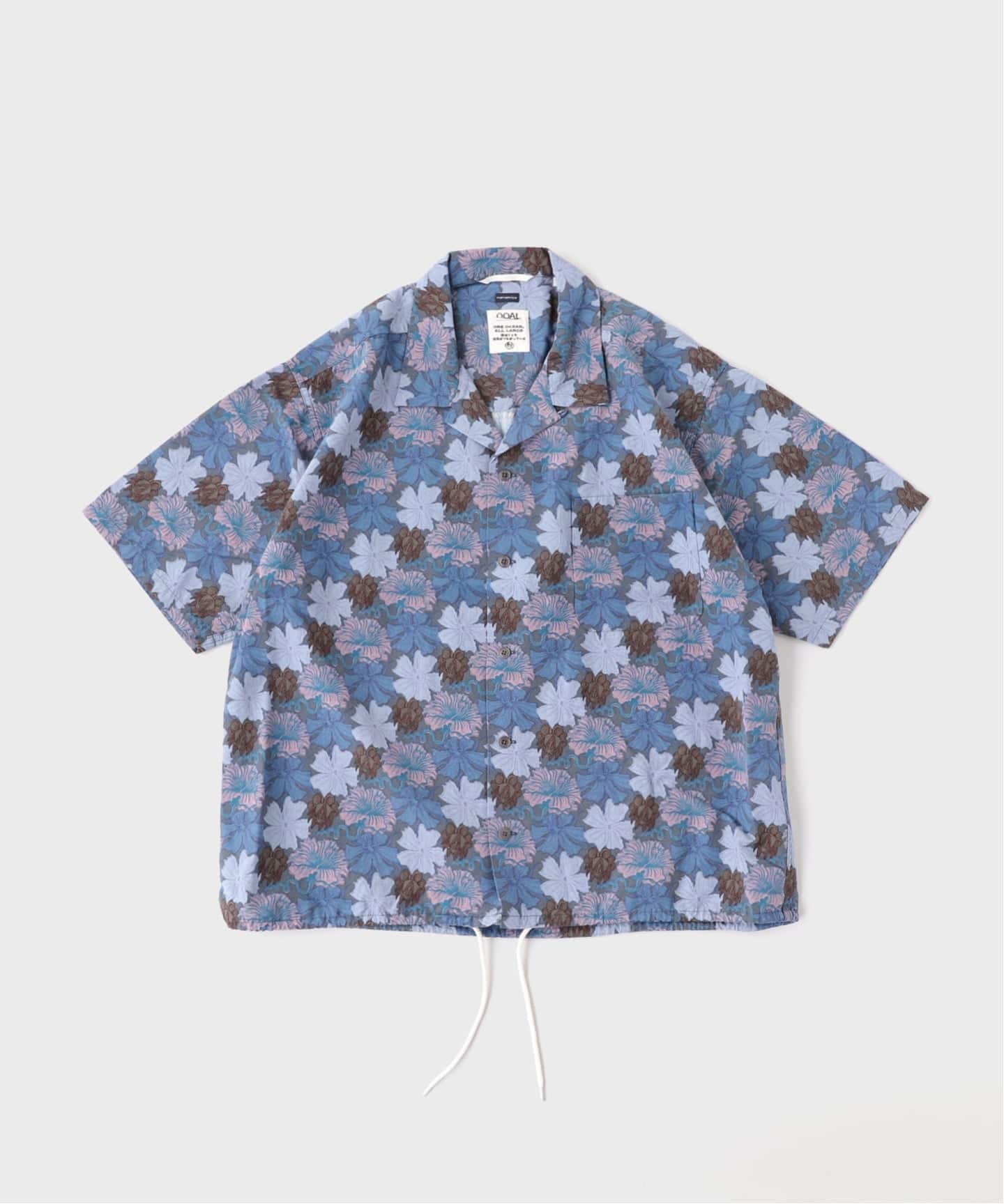 未使用3.7万 nanamica ナナミカ フランネル シャツ XS ネイビー nanamica（ナナミカ） NANALOHA S/S Shirt（シャツ／ブラウス