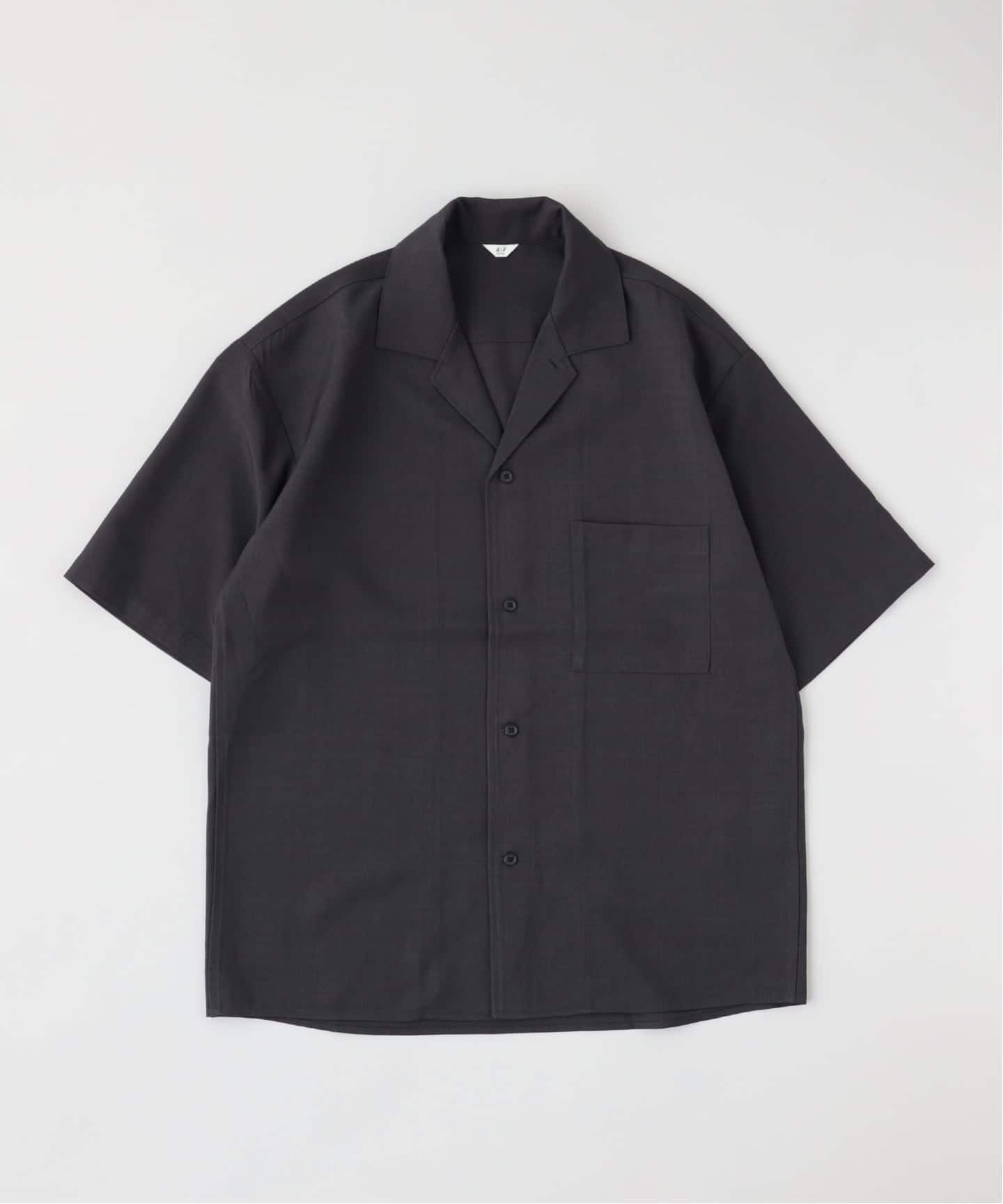 DRY MELANGE オープンカラーシャツ（シャツ／ブラウス）｜417 EDIFICE