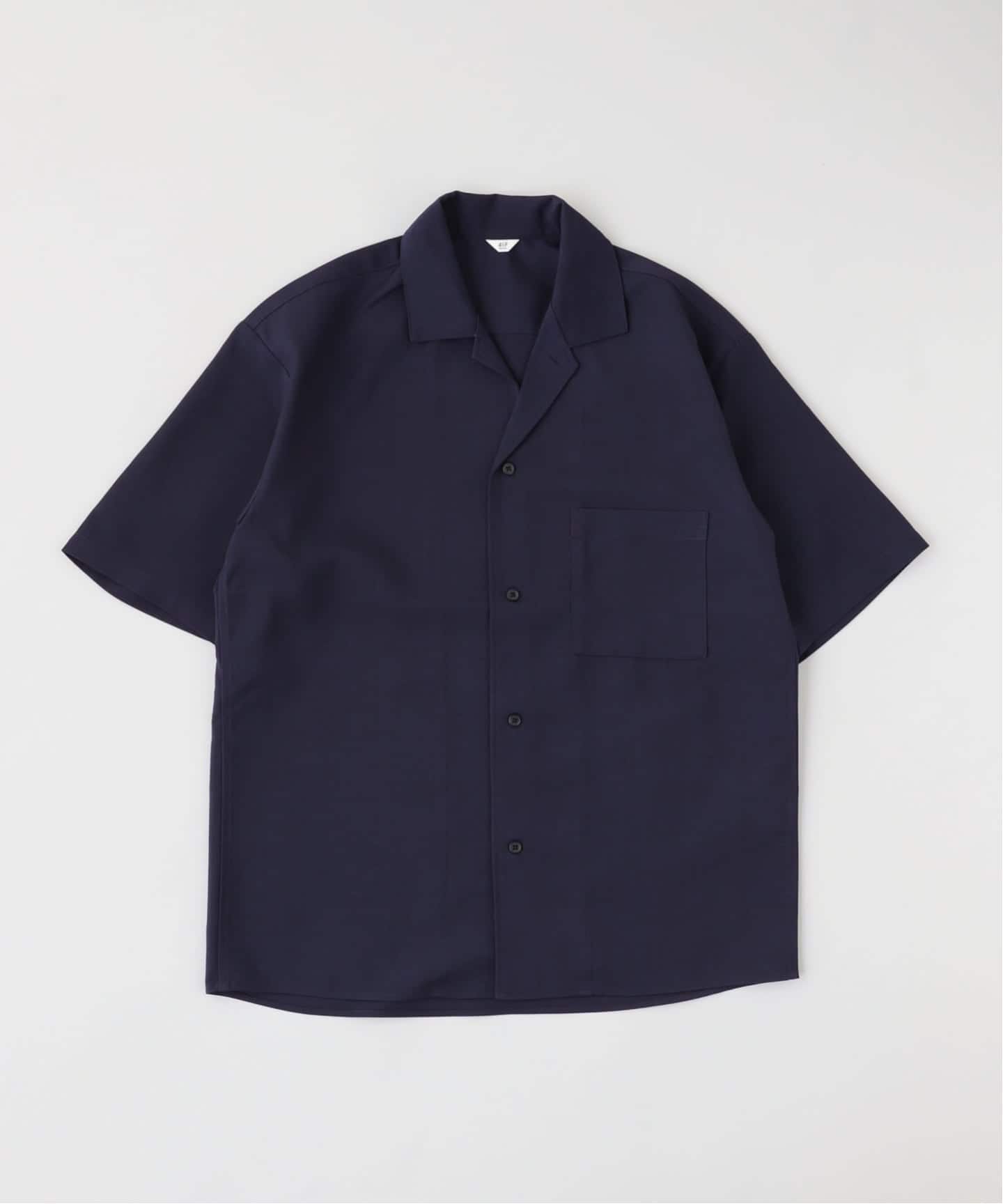 DRY MELANGE オープンカラーシャツ（シャツ／ブラウス）｜417 EDIFICE