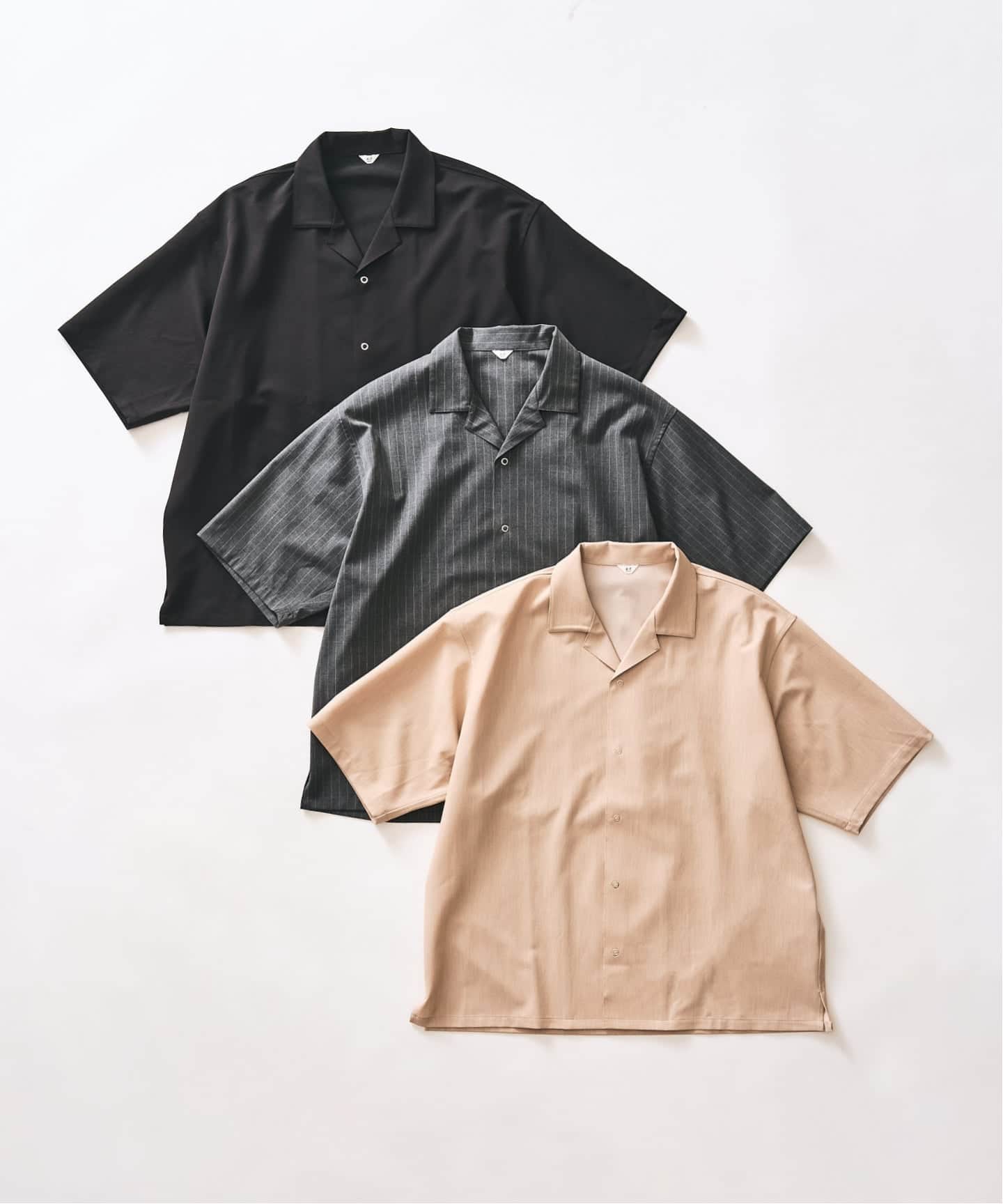 TRリングドット オープンシャツ（シャツ／ブラウス）｜417 EDIFICE