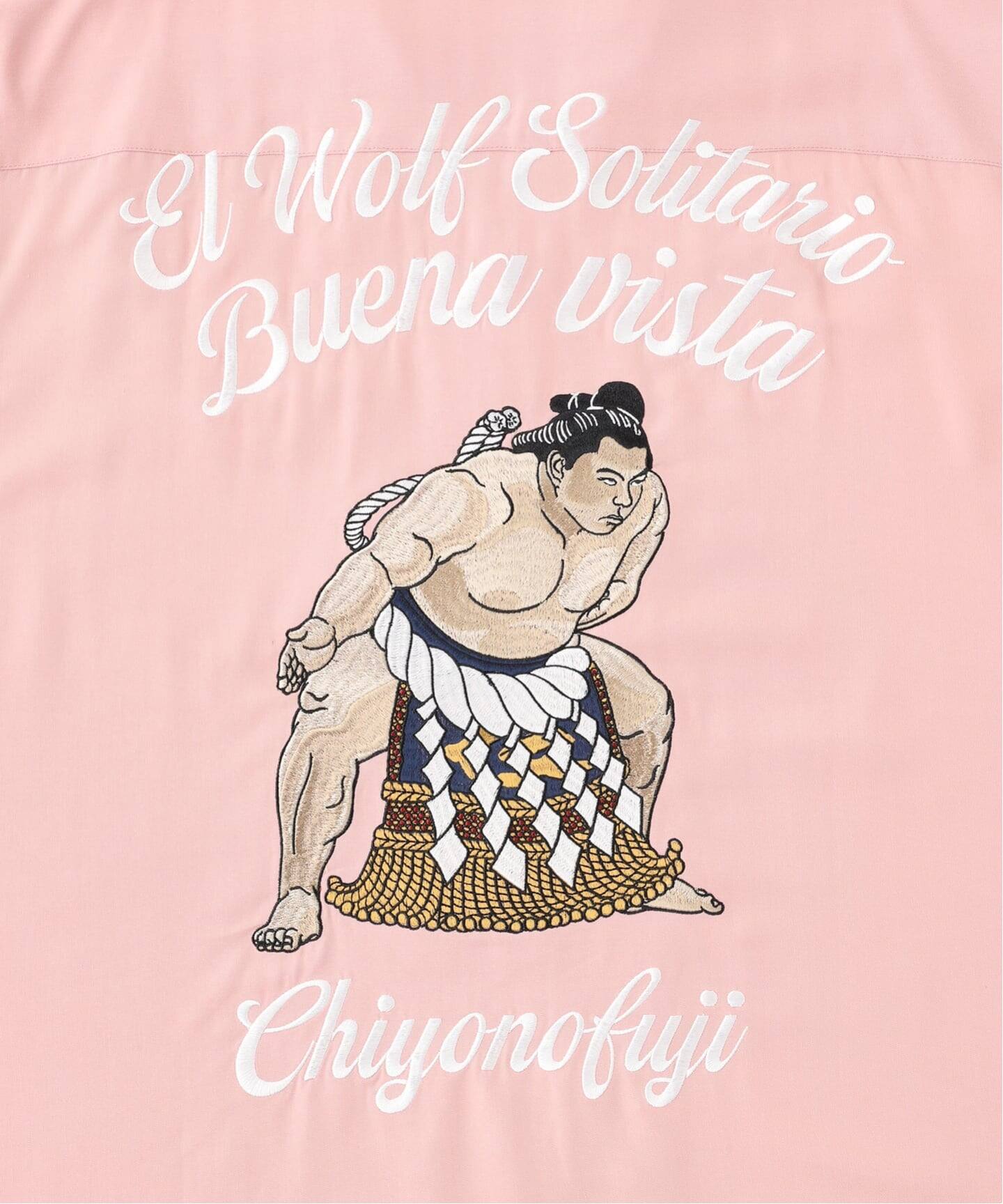 千代の富士×BUENA VISTA】 El wolf solitario s/s shirt（シャツ