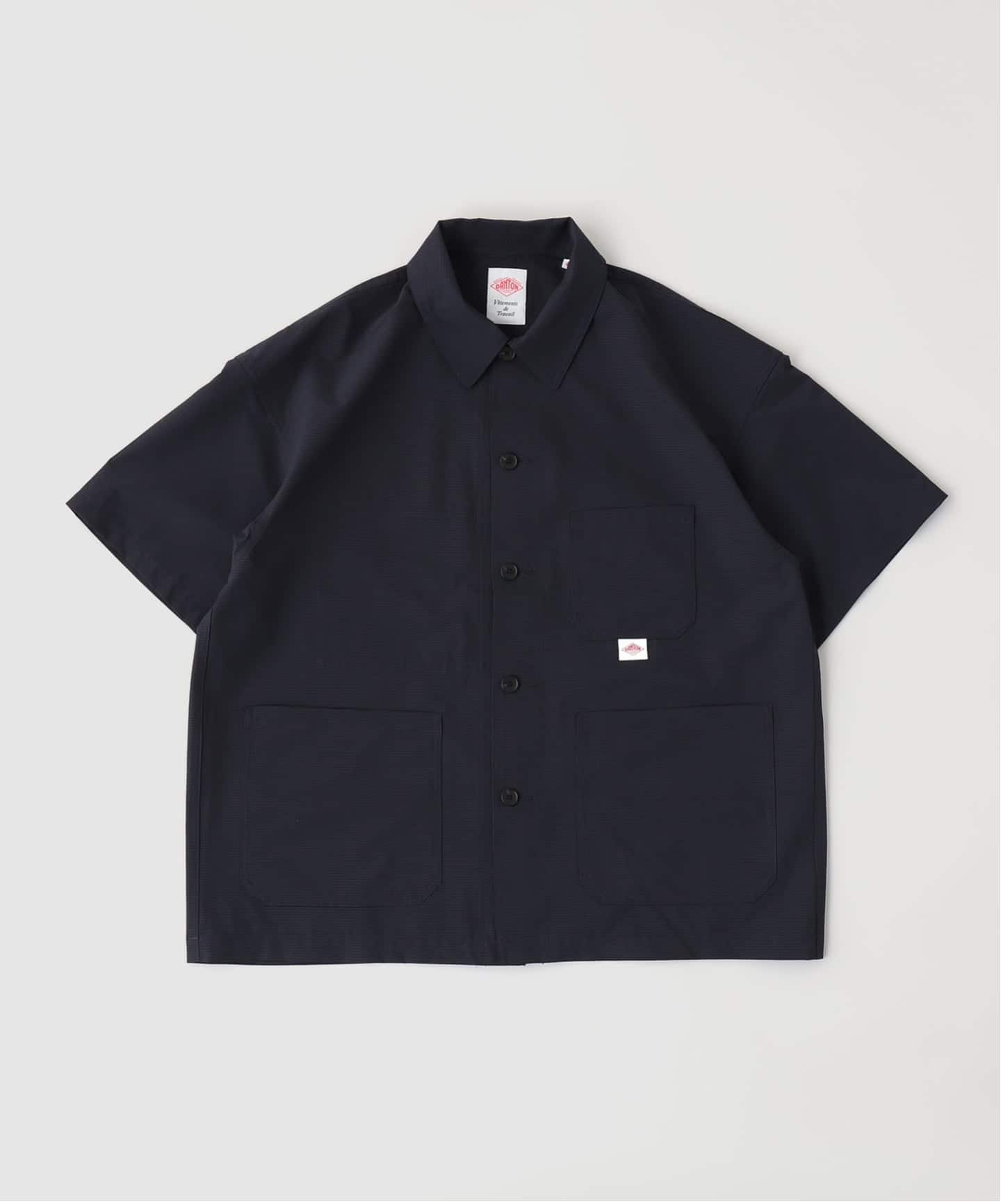 DANTON / ダントン】 SHORT SLEEVE COVERALLS（シャツ／ブラウス