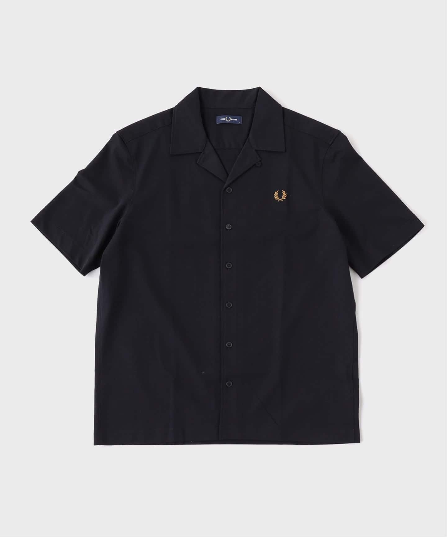 FRED PERRY / フレッドペリー COMPRESS MESH REVERE COLLAR S（シャツ