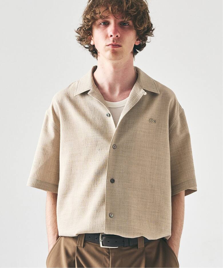 LACOSTE / ラコステ】417別注 クレープシャツ（シャツ／ブラウス 