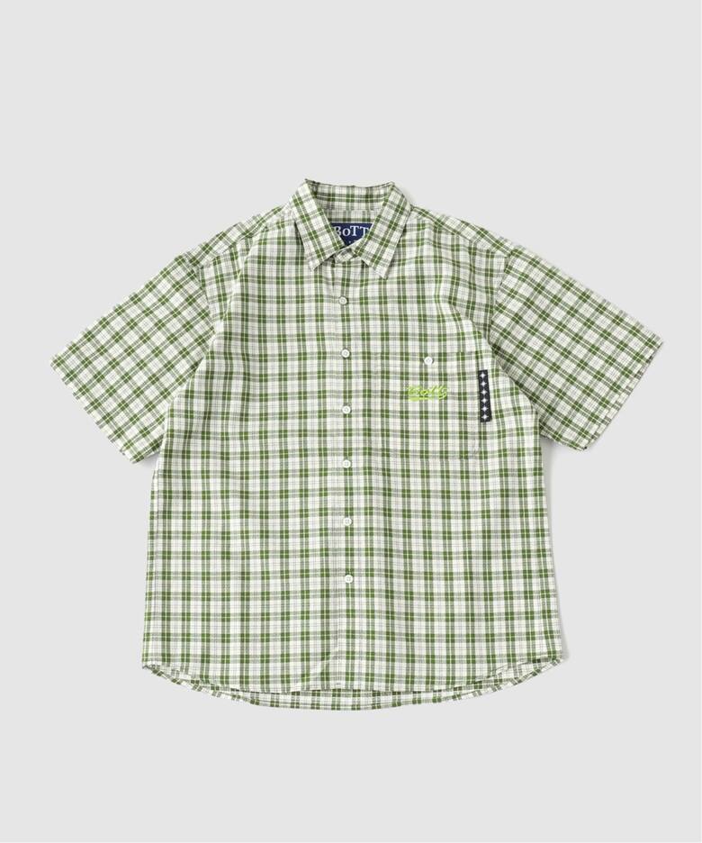 BoTT / ボット PLAID SS SHIRT（シャツ／ブラウス）｜PULP（パルプ）の 