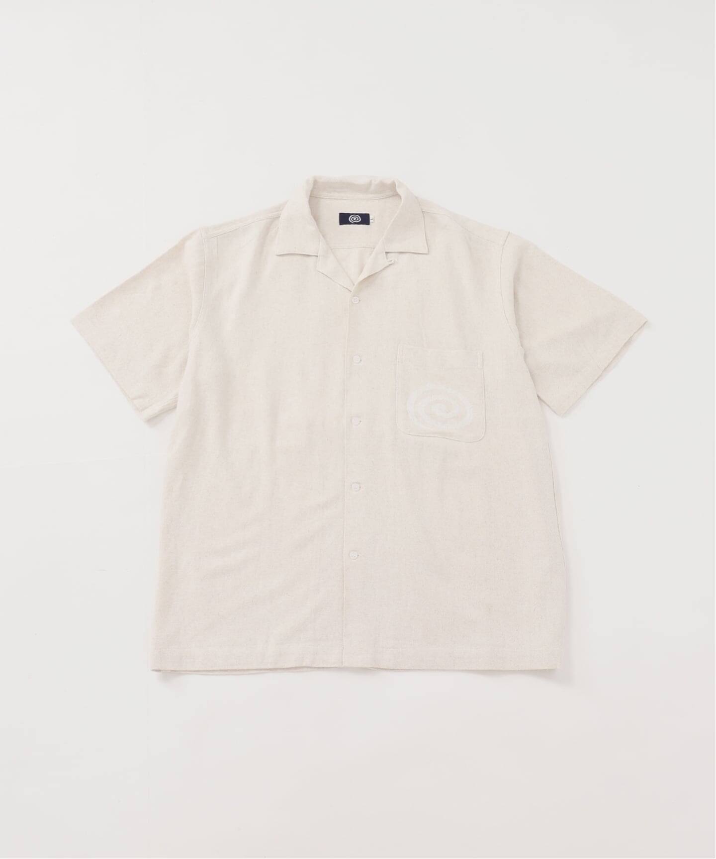 SOL soonerorlater / スーナーオアレイター OPEN COLLAR SS SHIRT
