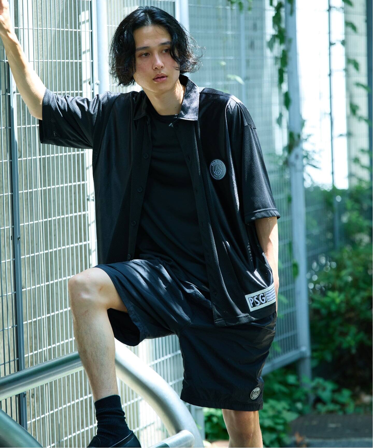 Paris Saint-Germain 】JP Mesh Short Sleeve Shirt（シャツ／ブラウス