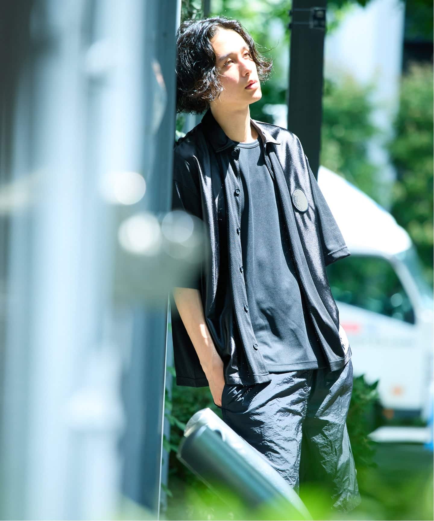 Paris Saint-Germain 】JP Mesh Short Sleeve Shirt（シャツ／ブラウス