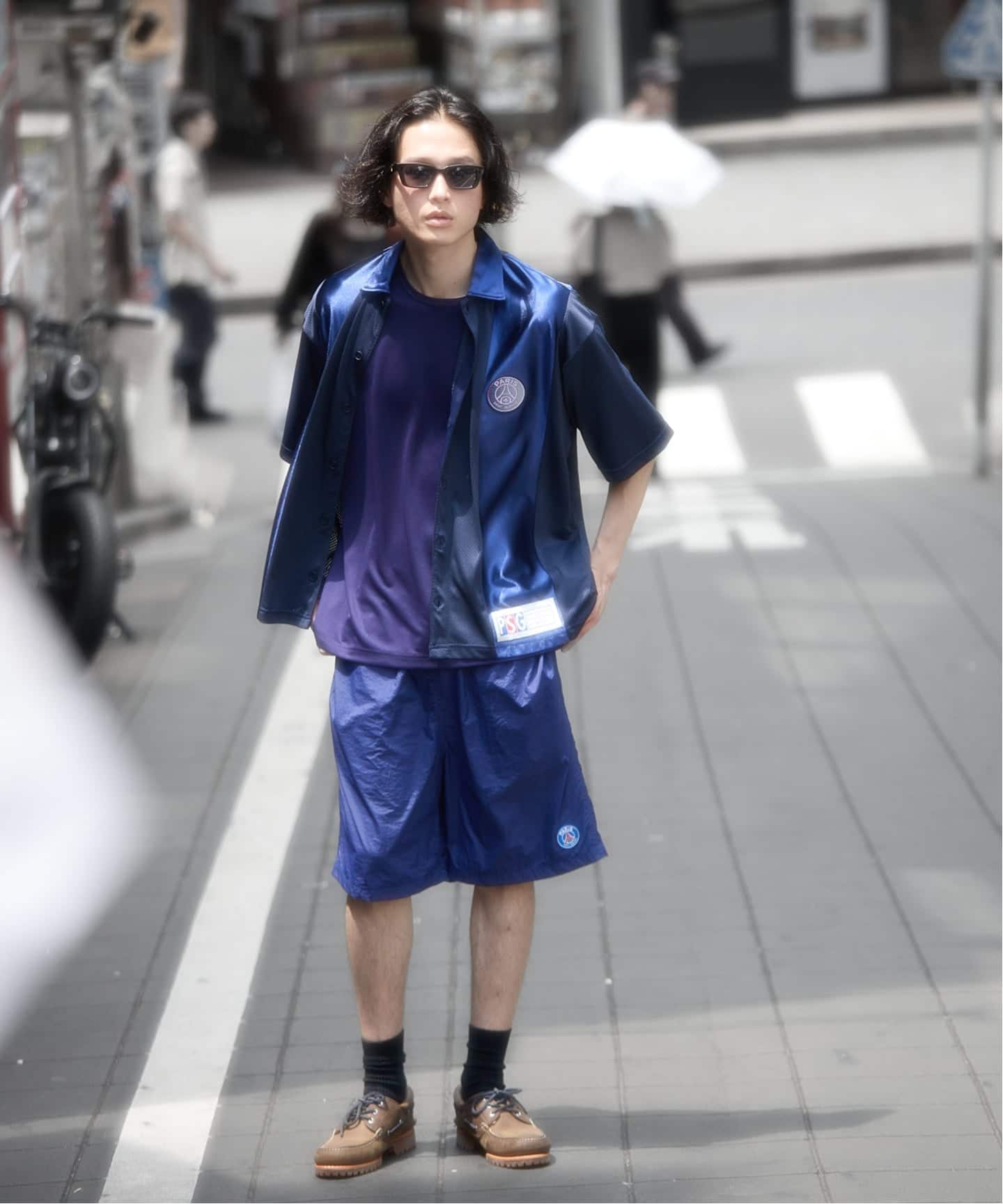 Paris Saint-Germain 】JP Mesh Short Sleeve Shirt（シャツ／ブラウス