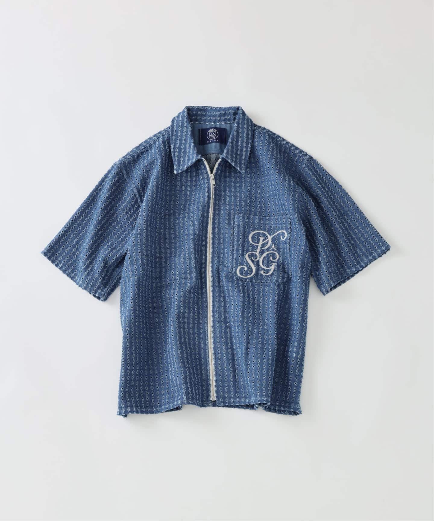 Paris Saint-Germain / パリ・サン＝ジェルマン】JP Denim Zip Shirts