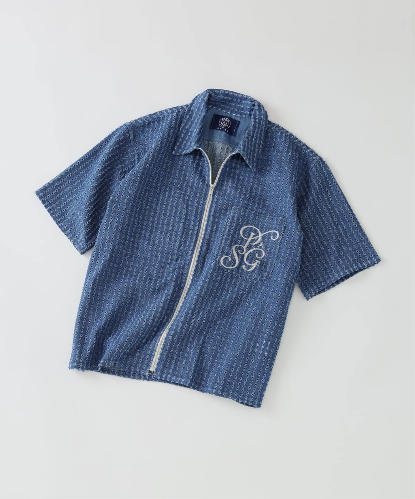 Paris Saint-Germain / パリ・サン＝ジェルマン】JP Denim Zip Shirts
