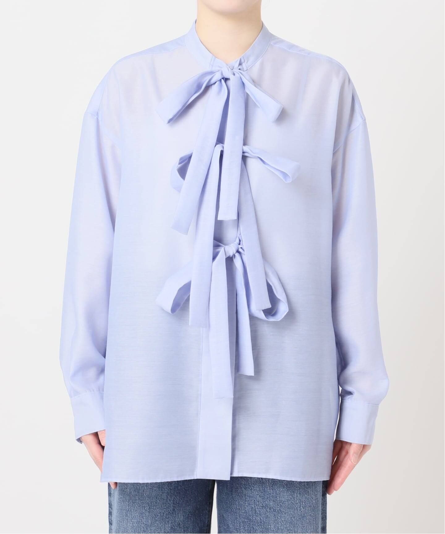 5　極美品✨　ジャーナルスタンダードレサージュ　CPリボンブラウス　23AW journal standard L'essage（ジャーナルスタンダードレサージュ）の