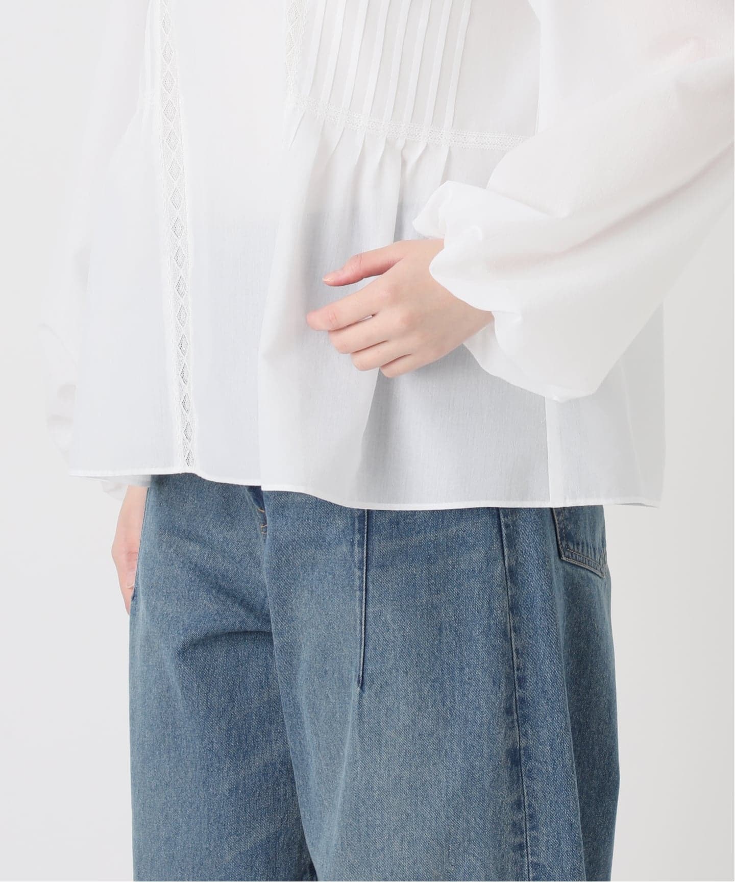 ボイルレースブラウス（シャツ／ブラウス）｜JOURNAL STANDARD L