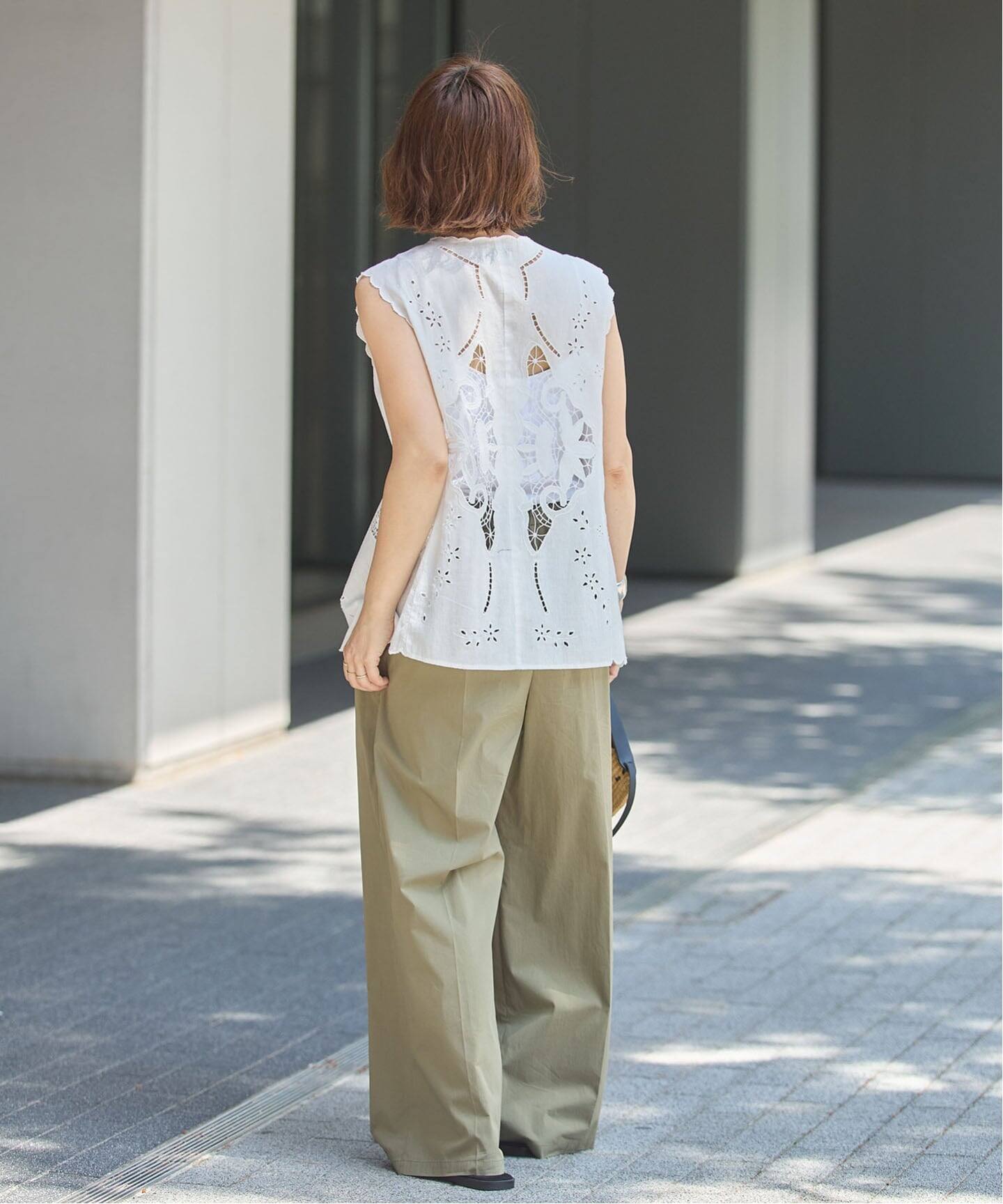 刺繍レースベスト（シャツ／ブラウス）｜JOURNAL STANDARD L