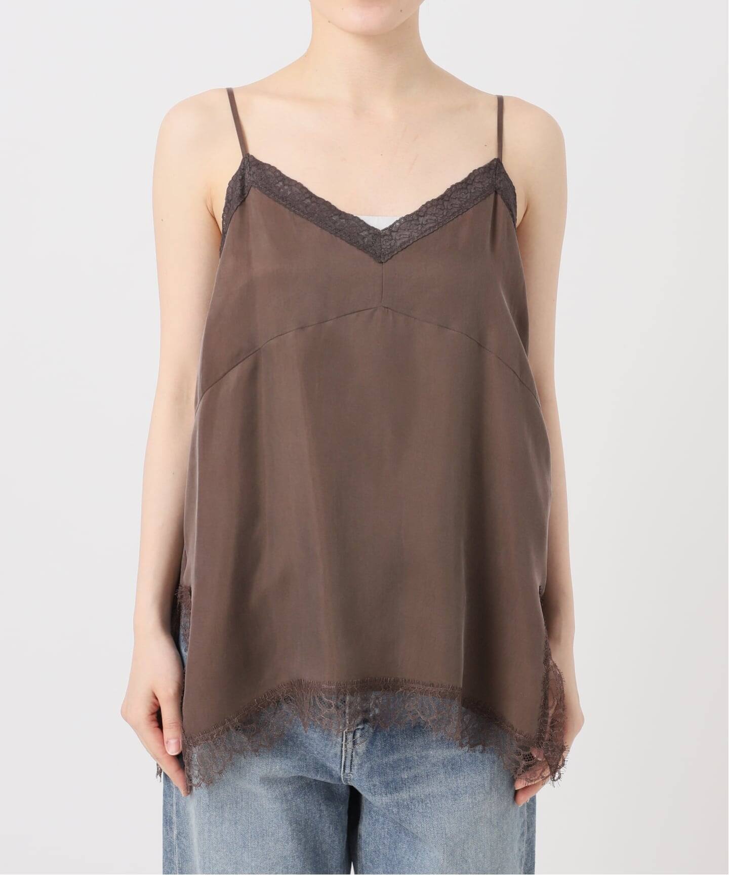 金子綾さん着用】レースキャミソール（キャミソール）｜JOURNAL