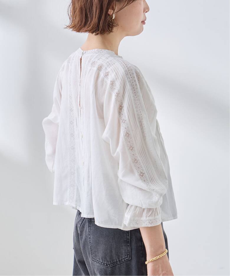 リバーレース刺繍ブラウス（シャツ／ブラウス）｜JOURNAL STANDARD L 