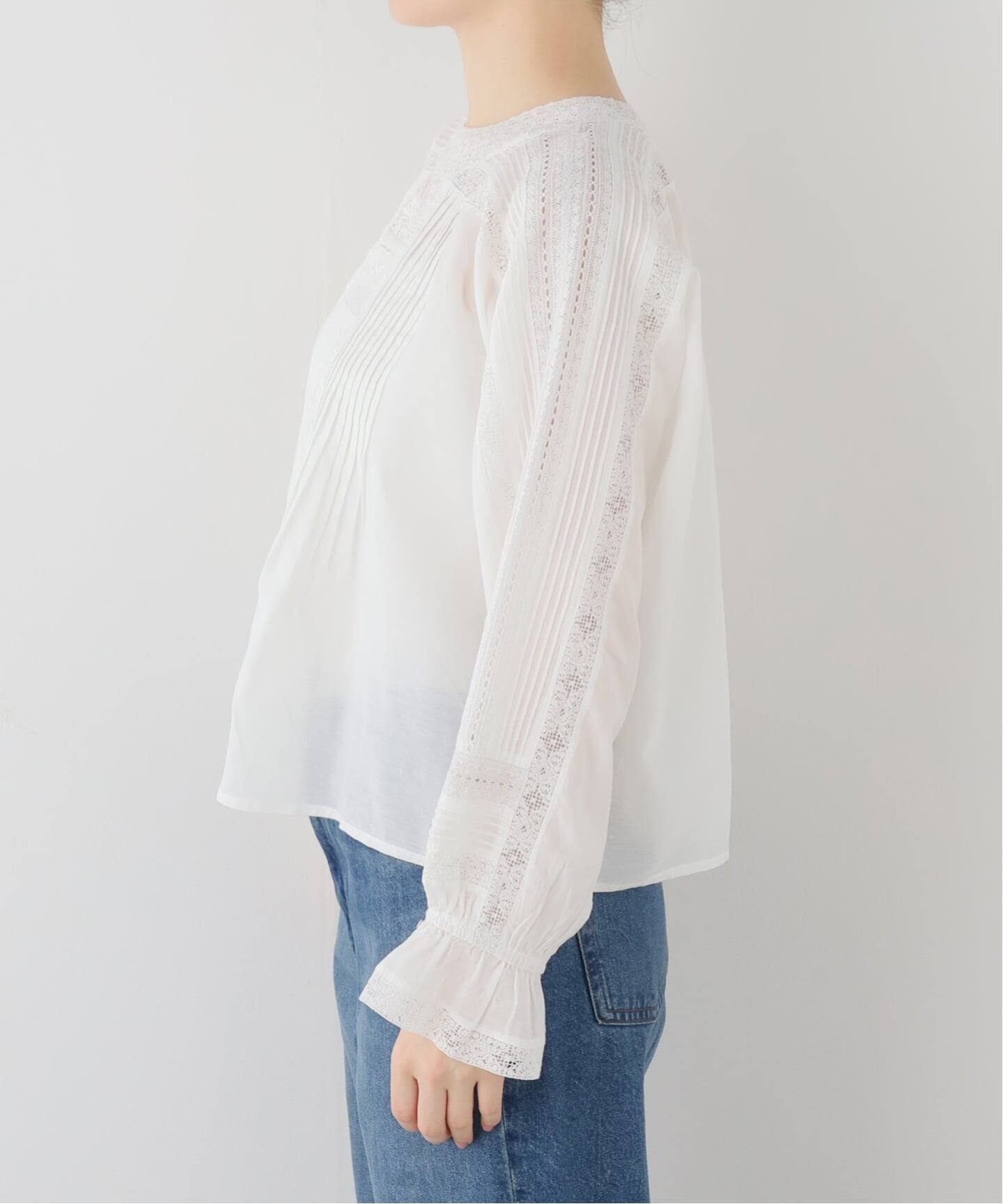リバーレース刺繍ブラウス（シャツ／ブラウス）｜JOURNAL STANDARD L