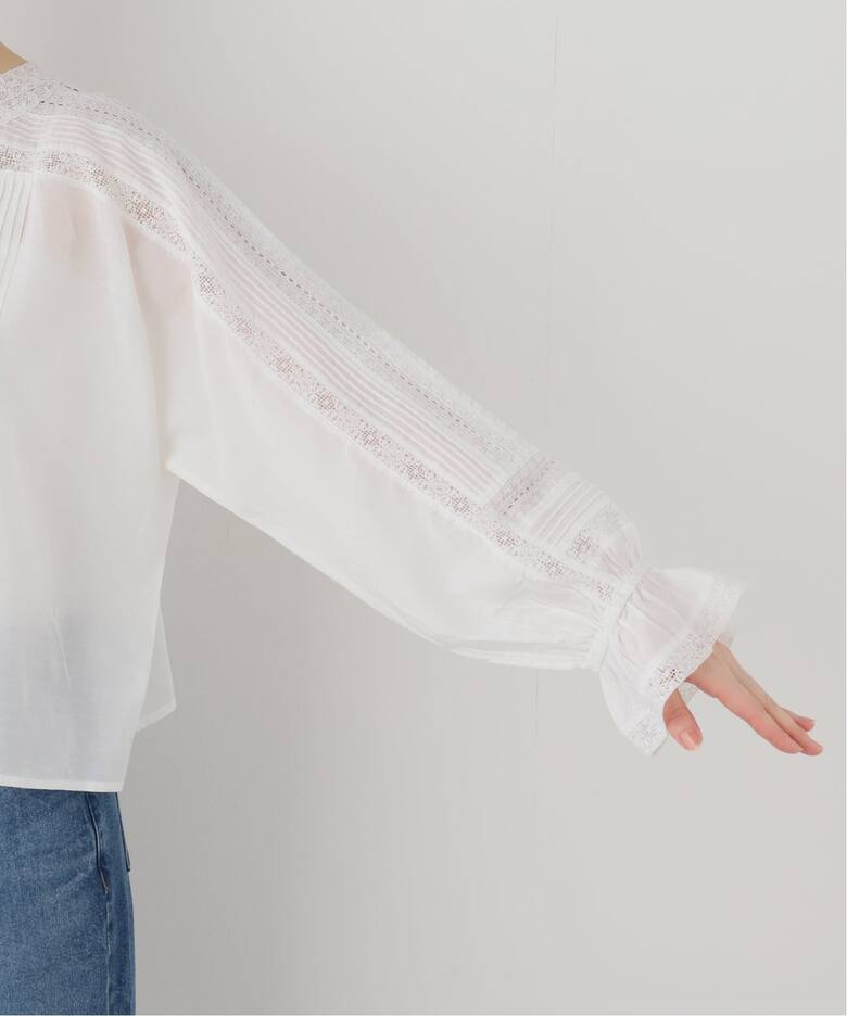 リバーレース刺繍ブラウス（シャツ／ブラウス）｜JOURNAL STANDARD L 