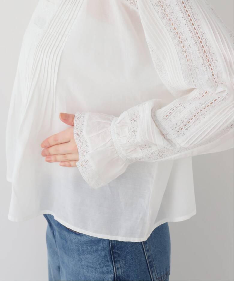 リバーレース刺繍ブラウス（シャツ／ブラウス）｜JOURNAL STANDARD L 
