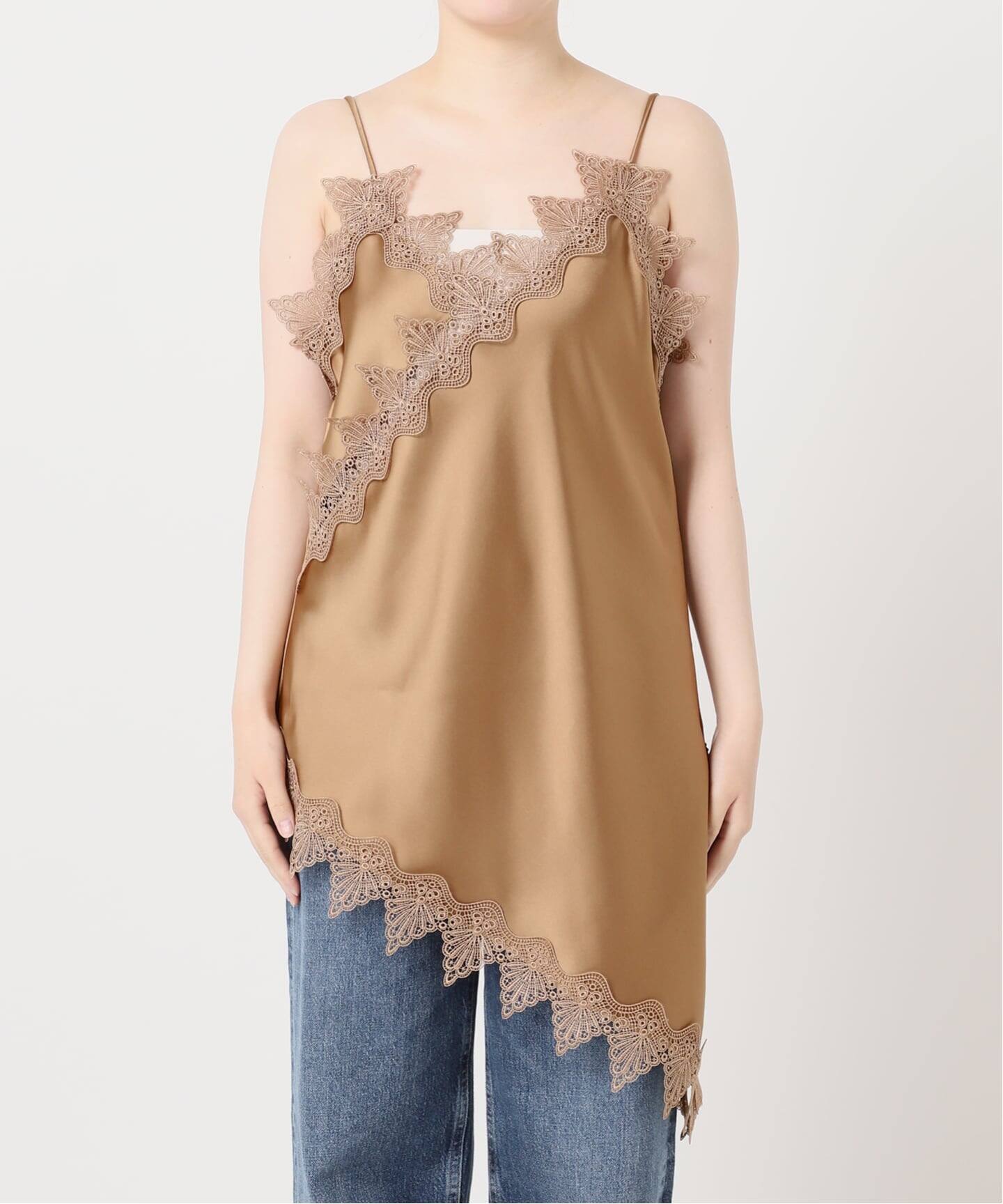 The Loom/ザ ルーム LACE CAMISOLE TOP キャミソール(キャミソール The Loom/ザ ルーム LACE CAMISOLE TOP キャミソール(キャミソール