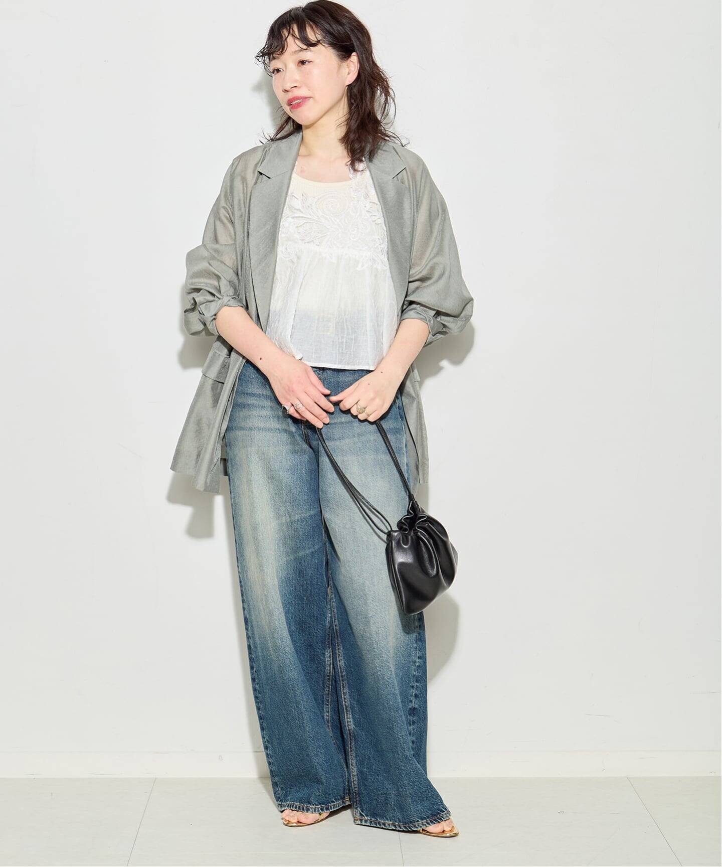 MAURIZIO MYKONOS/マウリツィオ ミコノス】TOPS：ブラウス（シャツ
