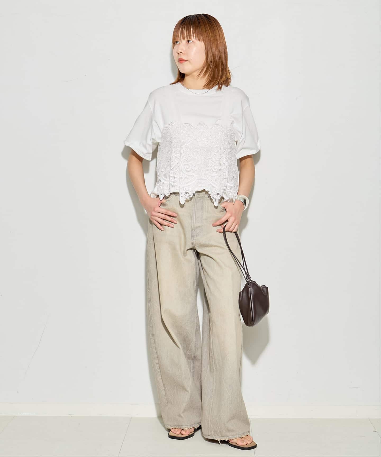 予約》【MAURIZIO MYKONOS/マウリツィオ ミコノス】TOPS：ブラウス