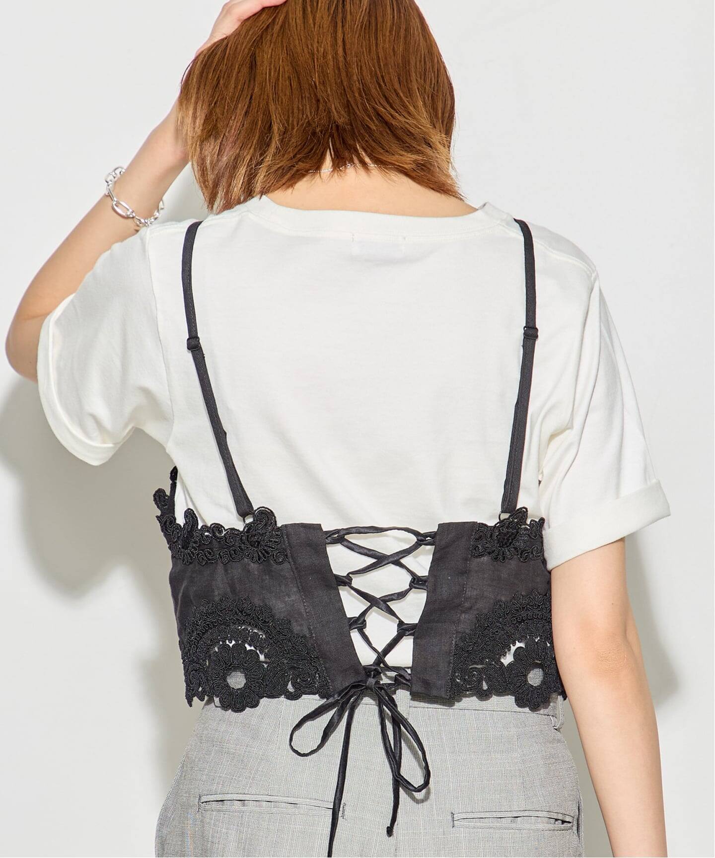 予約》【MAURIZIO MYKONOS/マウリツィオ ミコノス】TOP：ブラウス