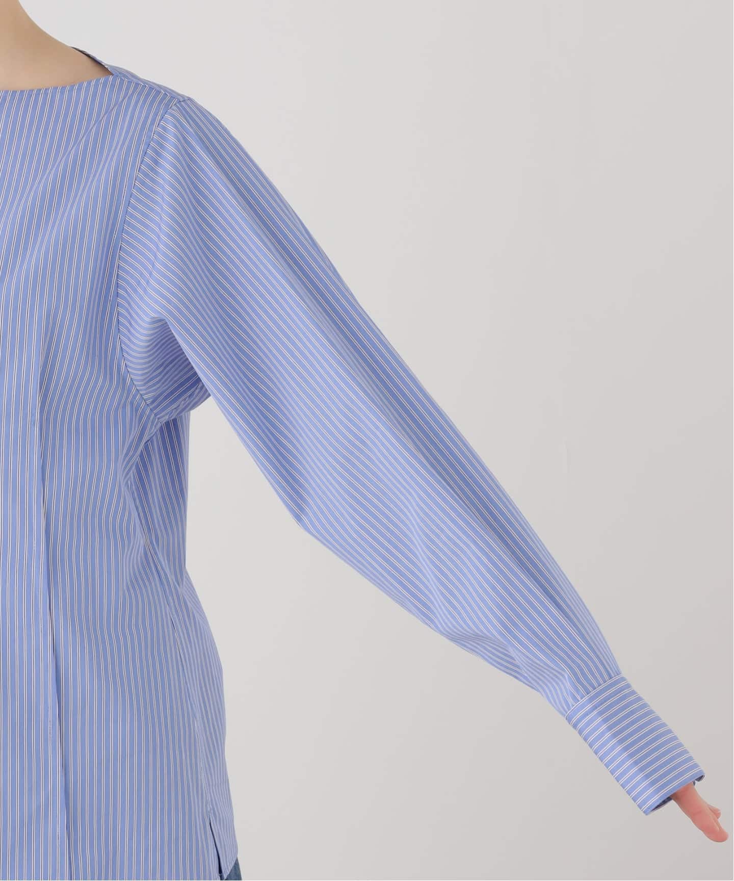 JANE SMITH ストライプシャツ other - ジェーンスミス JANE SMITH ストライプ シャツ 長袖 36 グレー