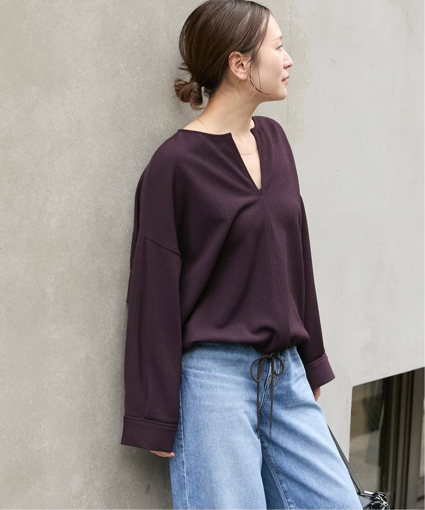 カットジョーゼットスキッパーブラウス（シャツ／ブラウス）｜JOURNAL 
