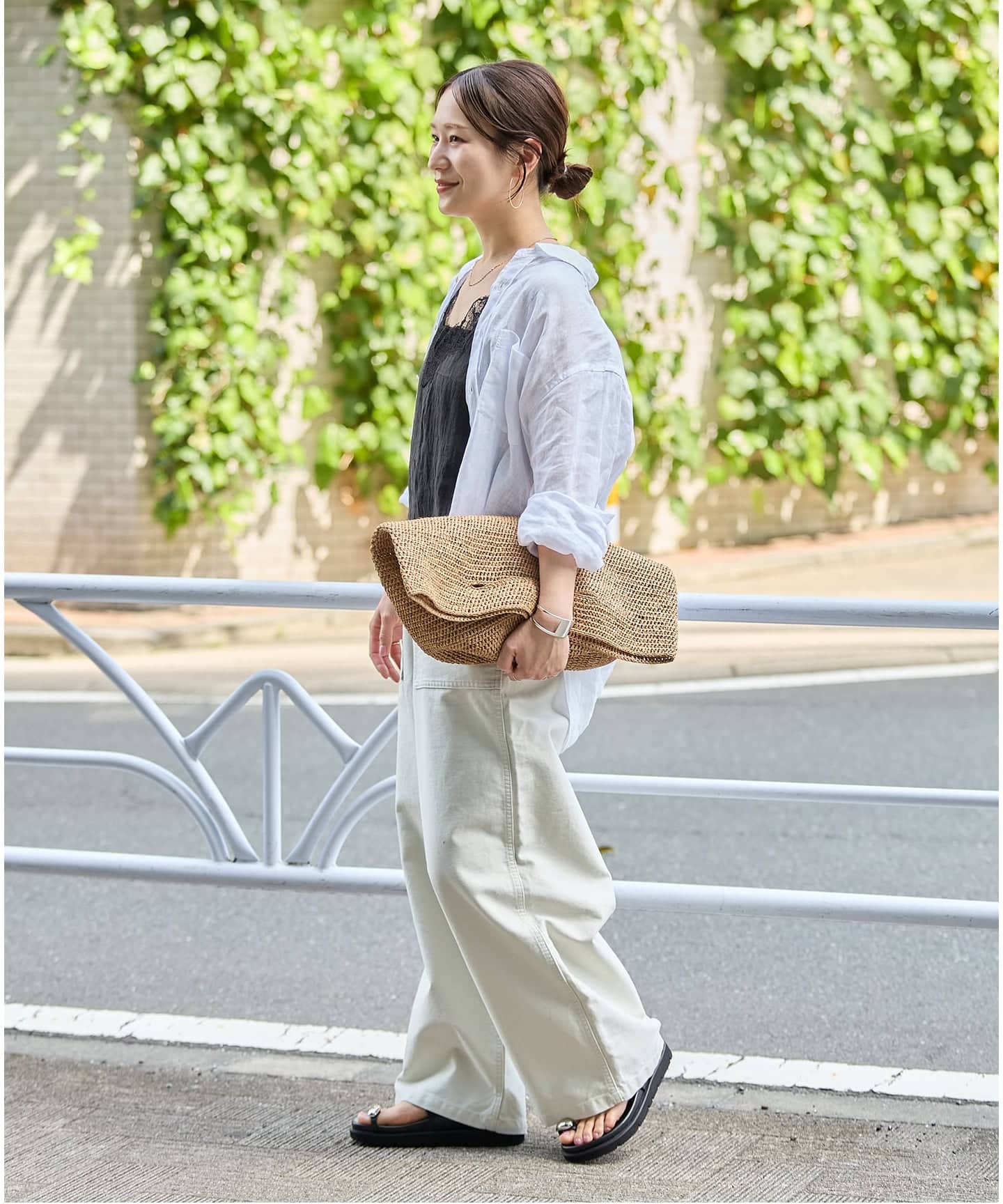 フィブリルリヨセルキャミ　ホワイト　未使用 JOURNAL Rakuten | STANDARD｜《追加4》フィブリルリヨセルキャミ トップス