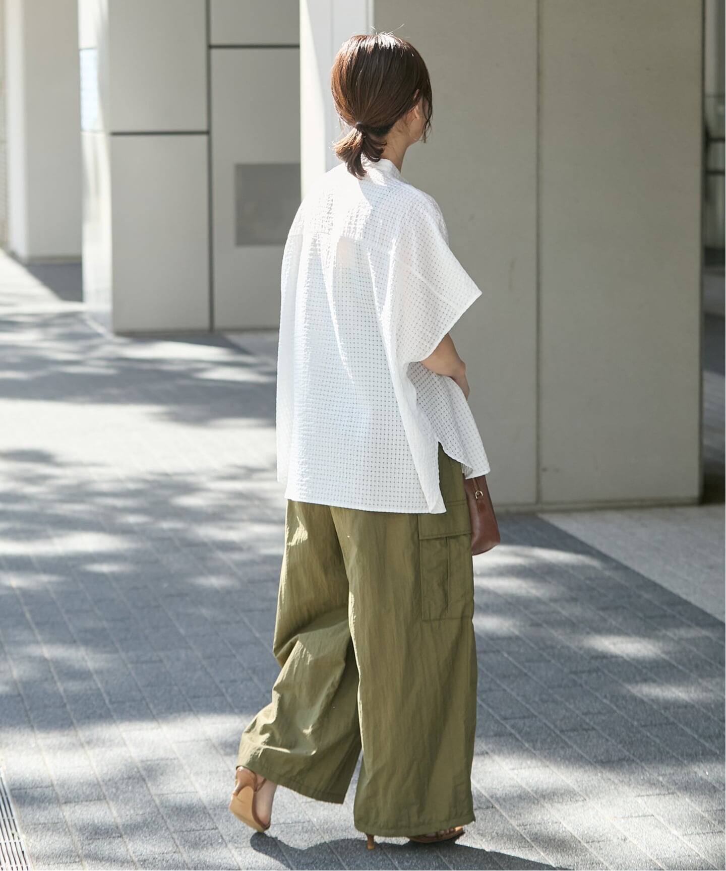 【2025SS】 JOURNAL STANDARD  ポンチョワイドシャツ ポンチョワイドシャツ（シャツ／ブラウス）｜JOURNAL STANDARD