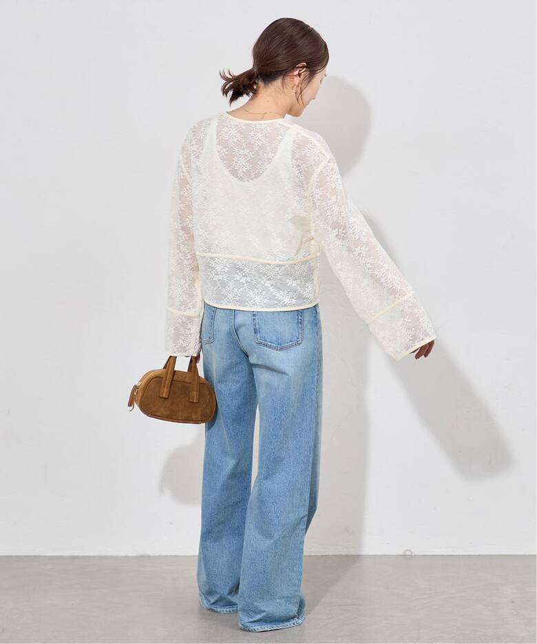 フラワーメッシュカーディガン（カーディガン）｜JOURNAL STANDARD 