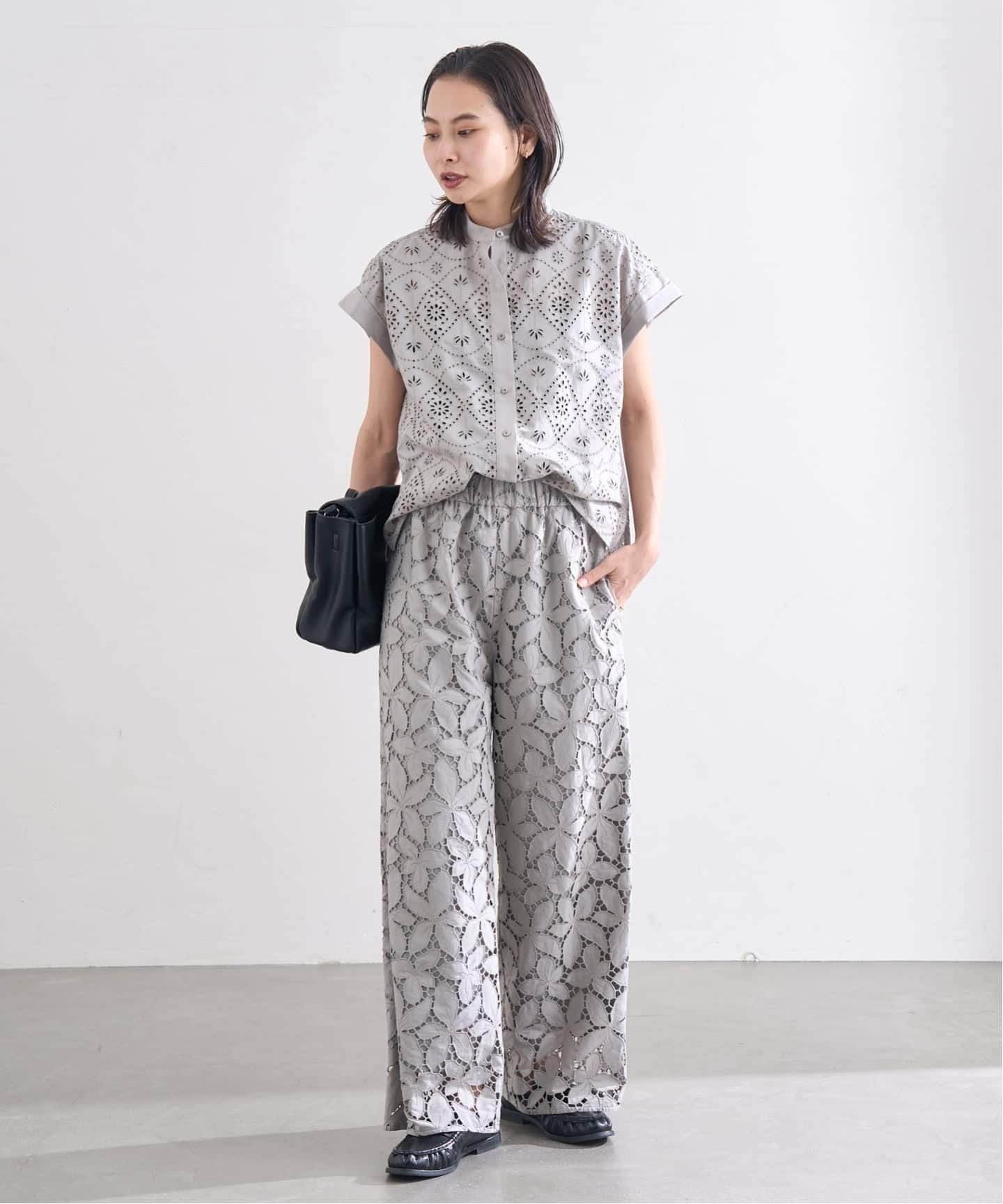 別注【TICCA / ティッカ】 レースフレンチシャツ JSP（シャツ