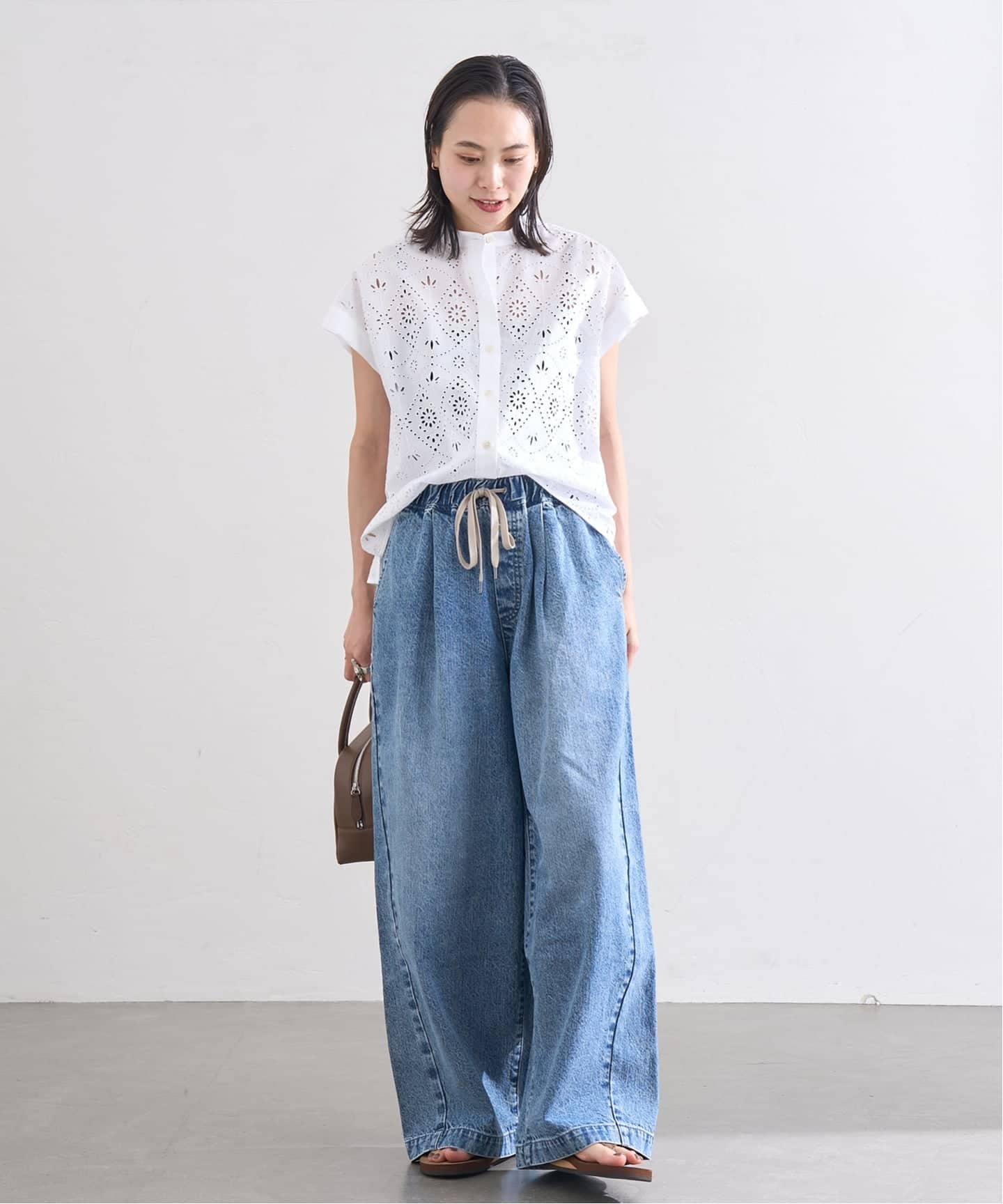 別注【TICCA / ティッカ】 レースフレンチシャツ JSP（シャツ