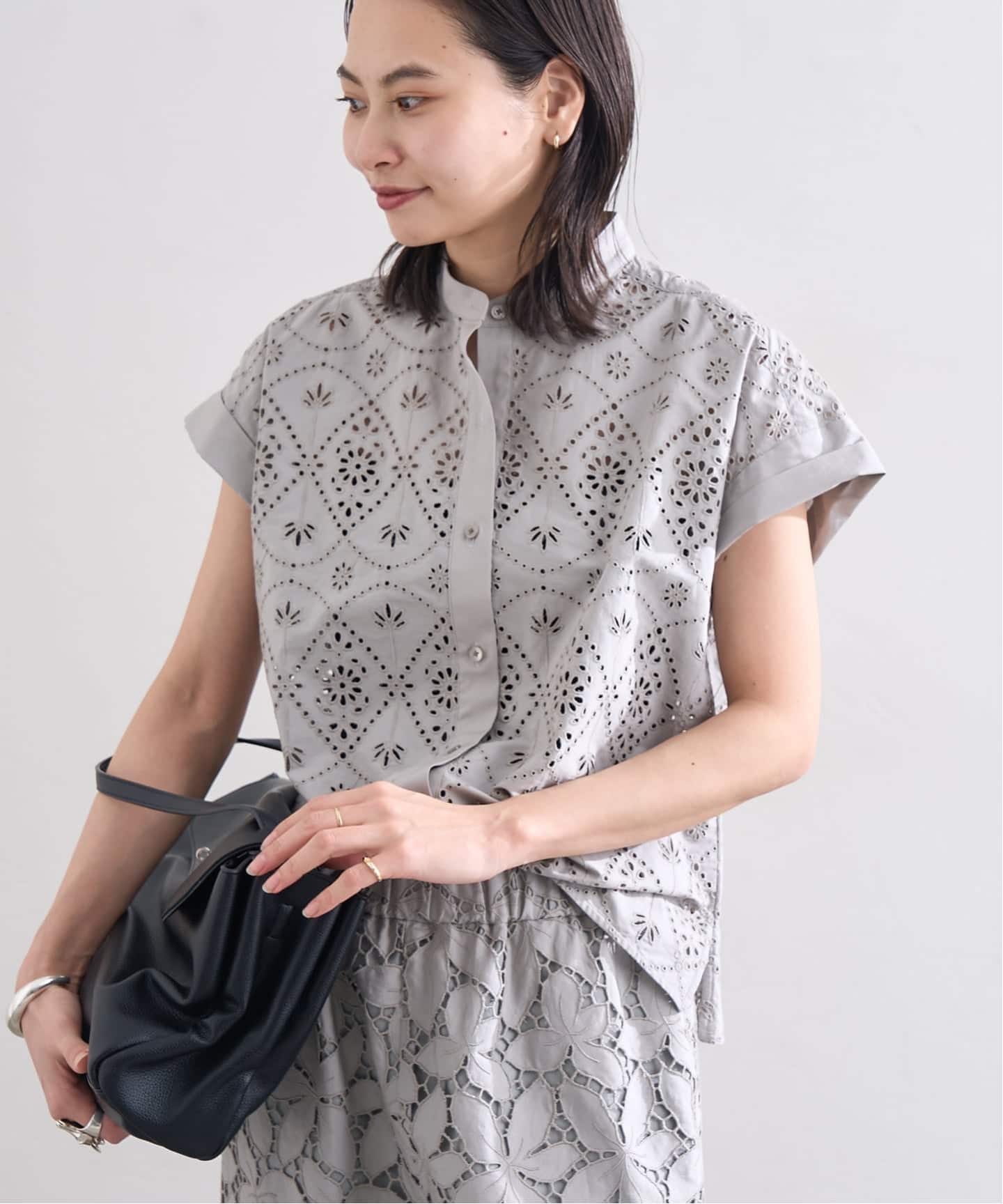 別注【TICCA / ティッカ】 レースフレンチシャツ JSP（シャツ