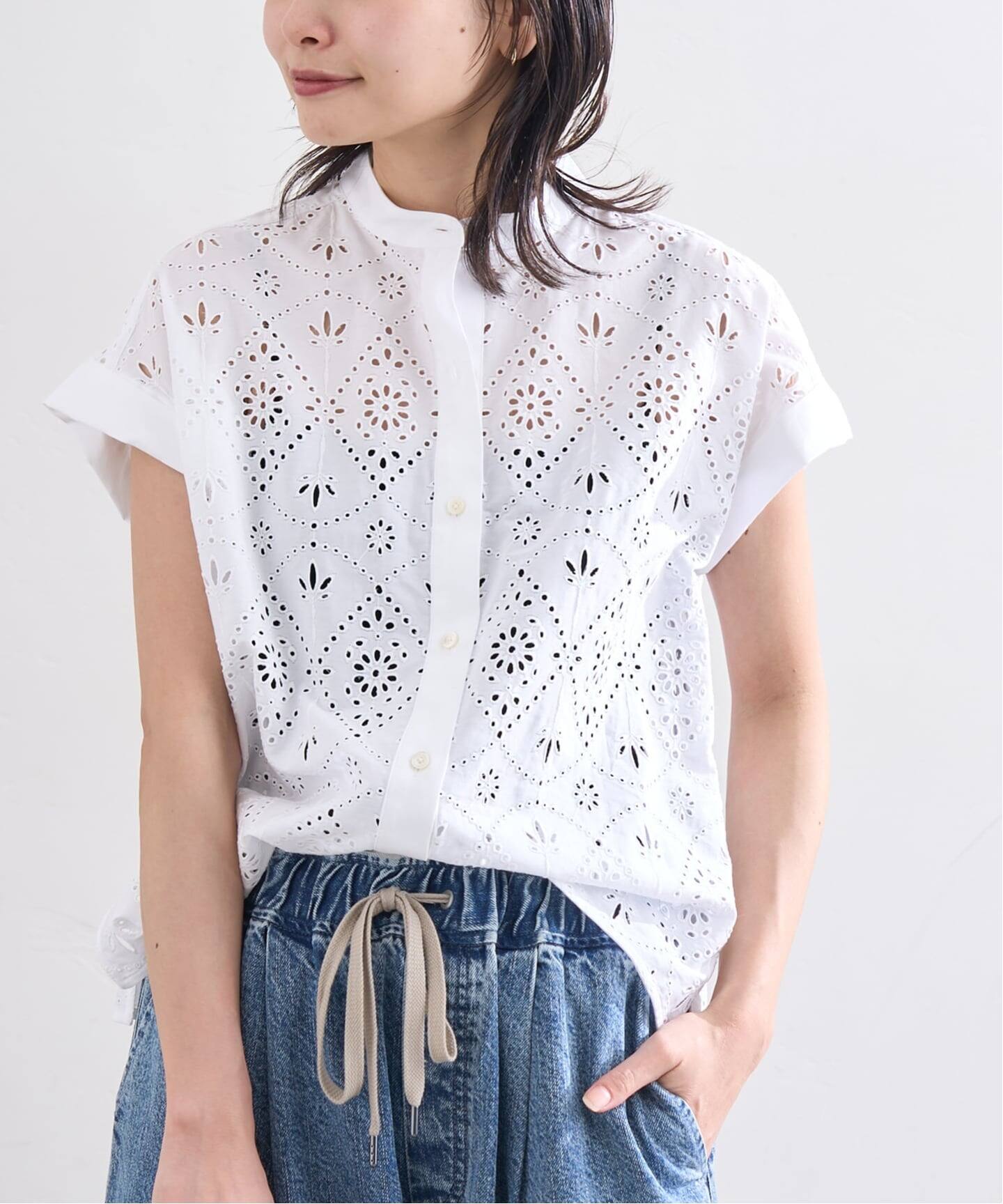 別注【TICCA / ティッカ】 レースフレンチシャツ JSP（シャツ