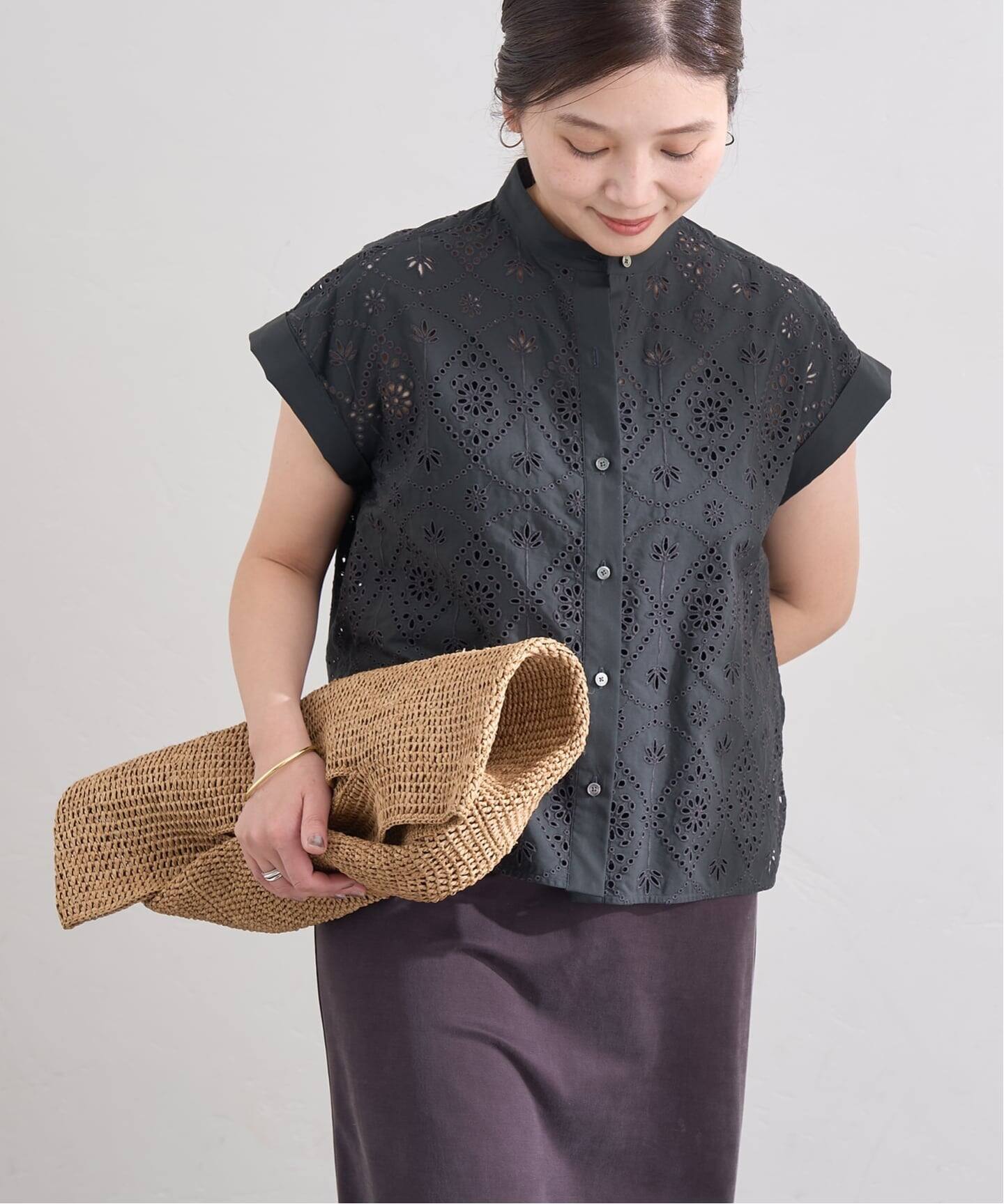 別注【TICCA / ティッカ】 レースフレンチシャツ JSP（シャツ