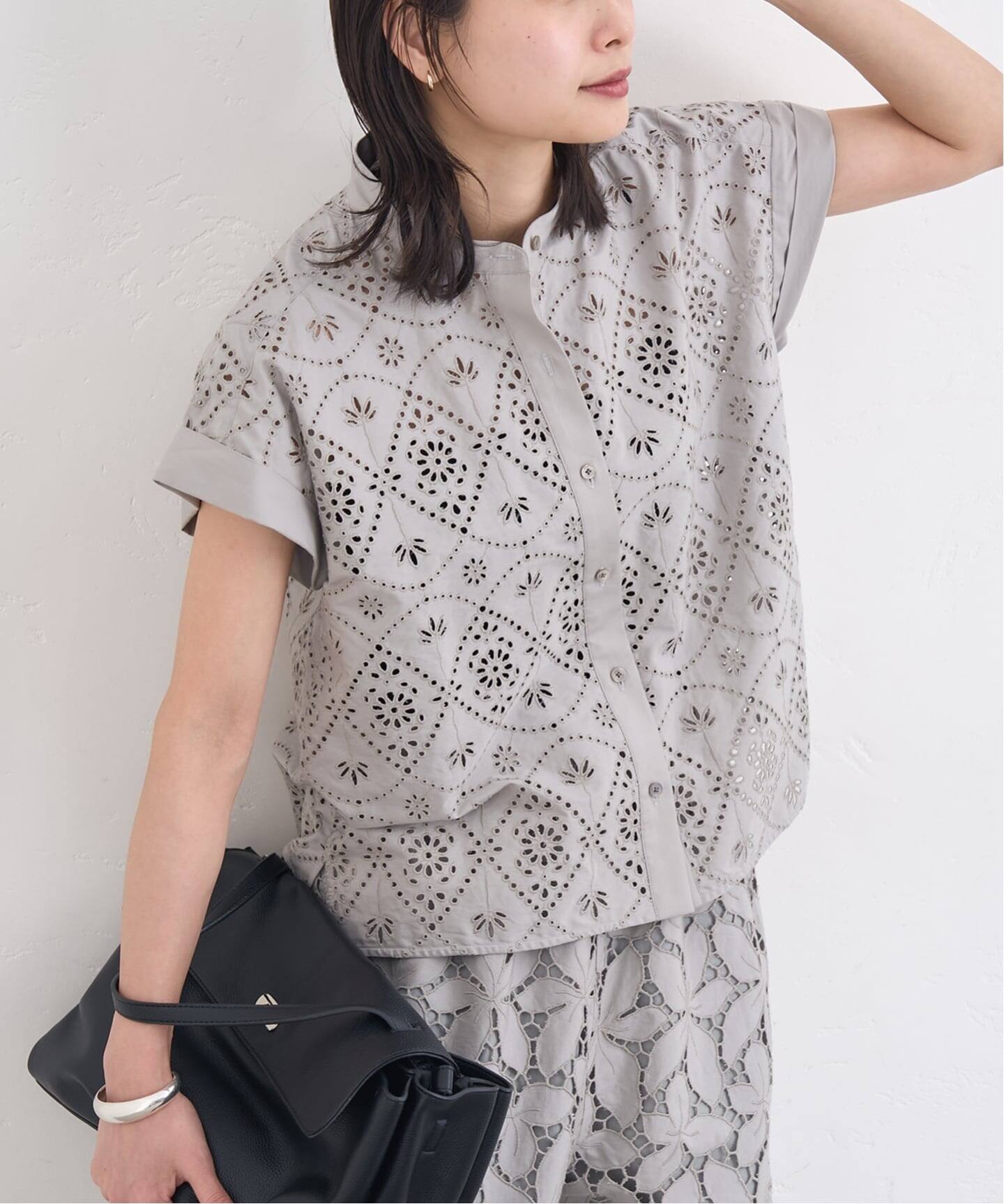 別注【TICCA / ティッカ】 レースフレンチシャツ JSP（シャツ 