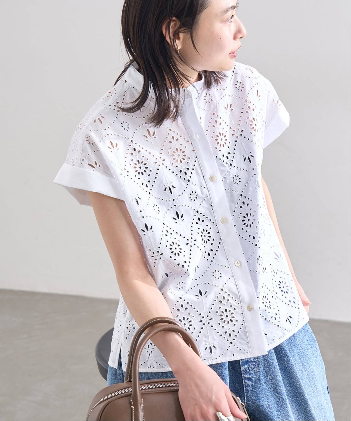 別注【TICCA / ティッカ】 レースフレンチシャツ JSP（シャツ 