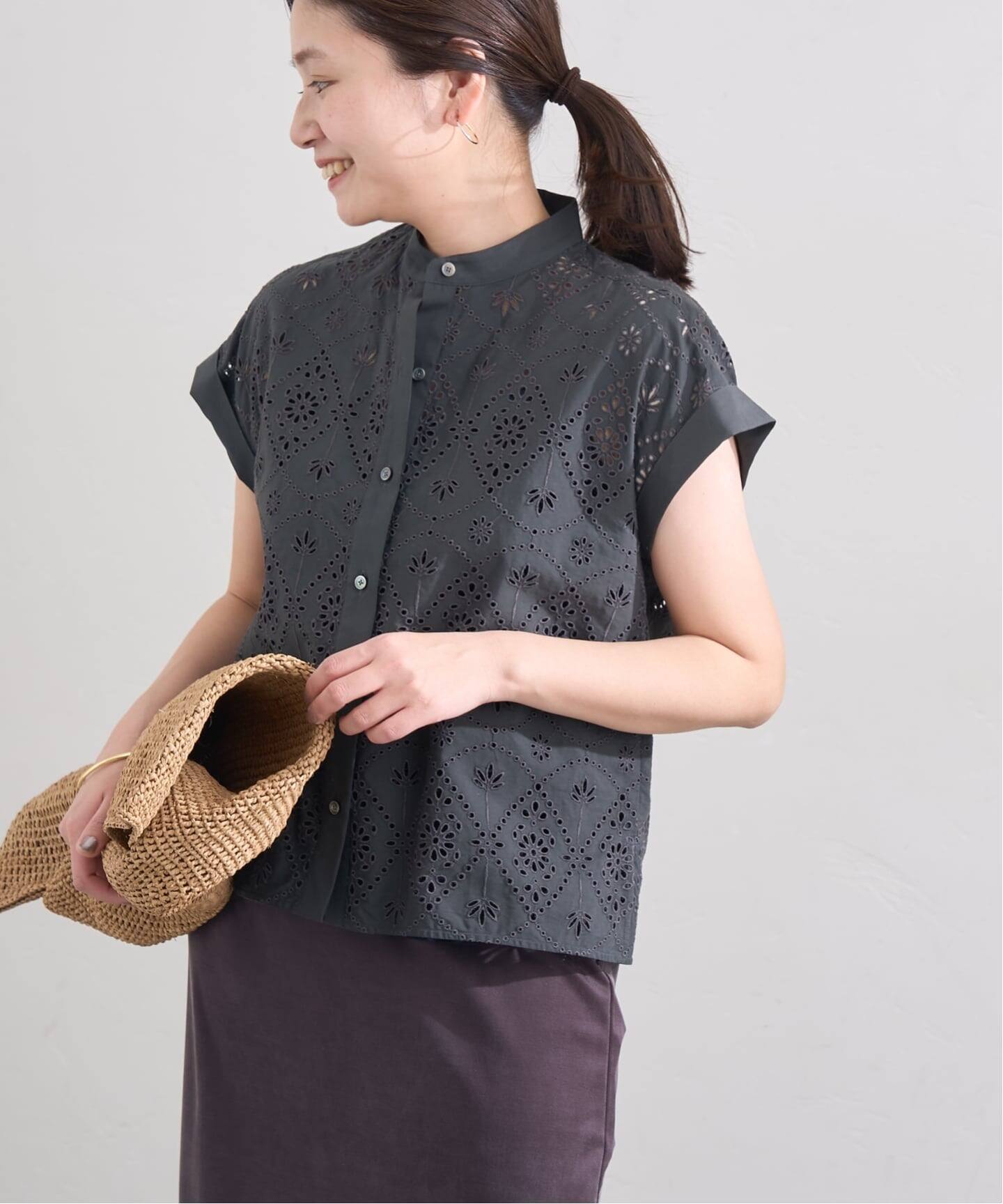 別注【TICCA / ティッカ】 レースフレンチシャツ JSP（シャツ 