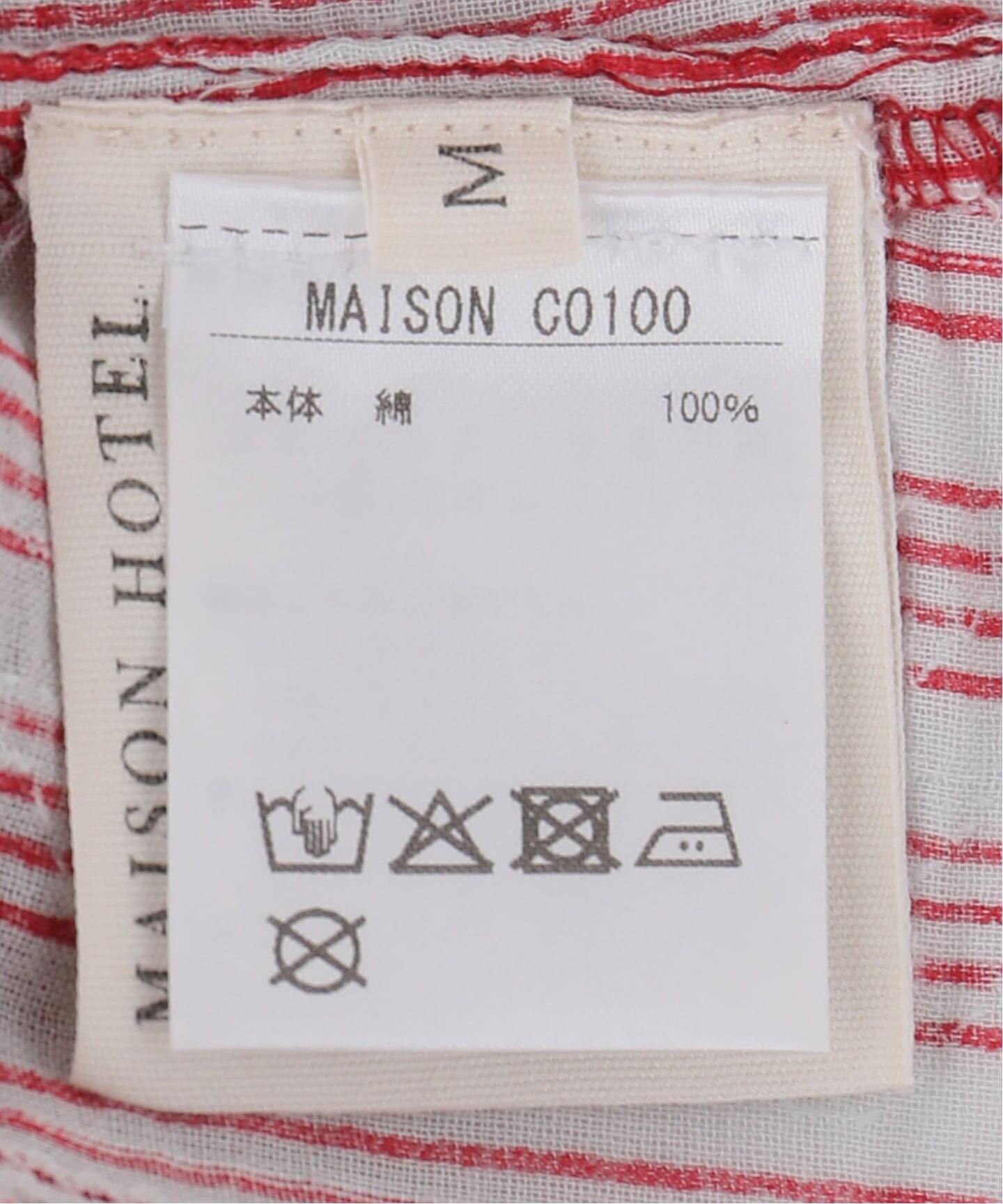 MAISON HOTEL / メゾンホテル】dada（シャツ／ブラウス）｜JOURNAL