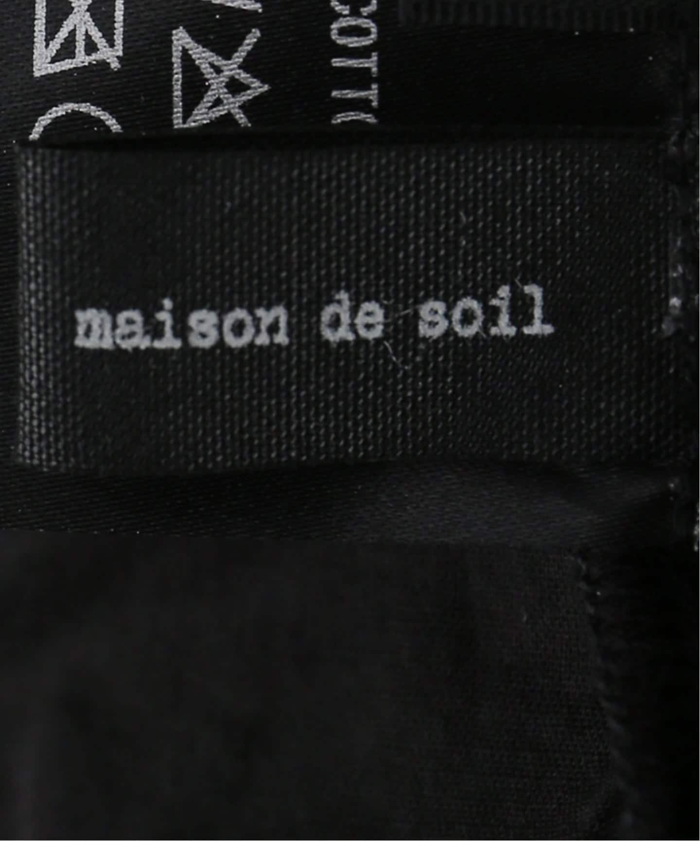 maison de soil 】 CREW-NECK PULLOVER H/S MI（シャツ／ブラウス